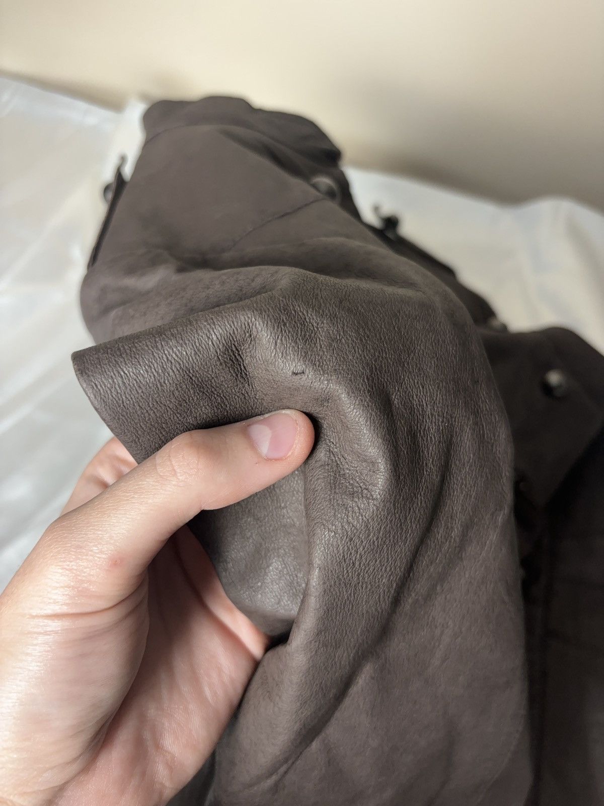 Genuine Leather Vintage Gussar Victorian Style Military Cropped Javjey Size XL / US 12-14 / IT 48-50 - 11 Thumbnail