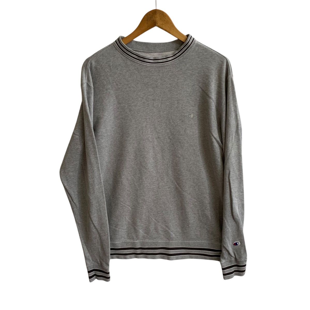 Champion × Vintage Vintage Grey Champion Sweatshirt Medium Size US M / EU 48-50 / 2 - 1 Thumbnail