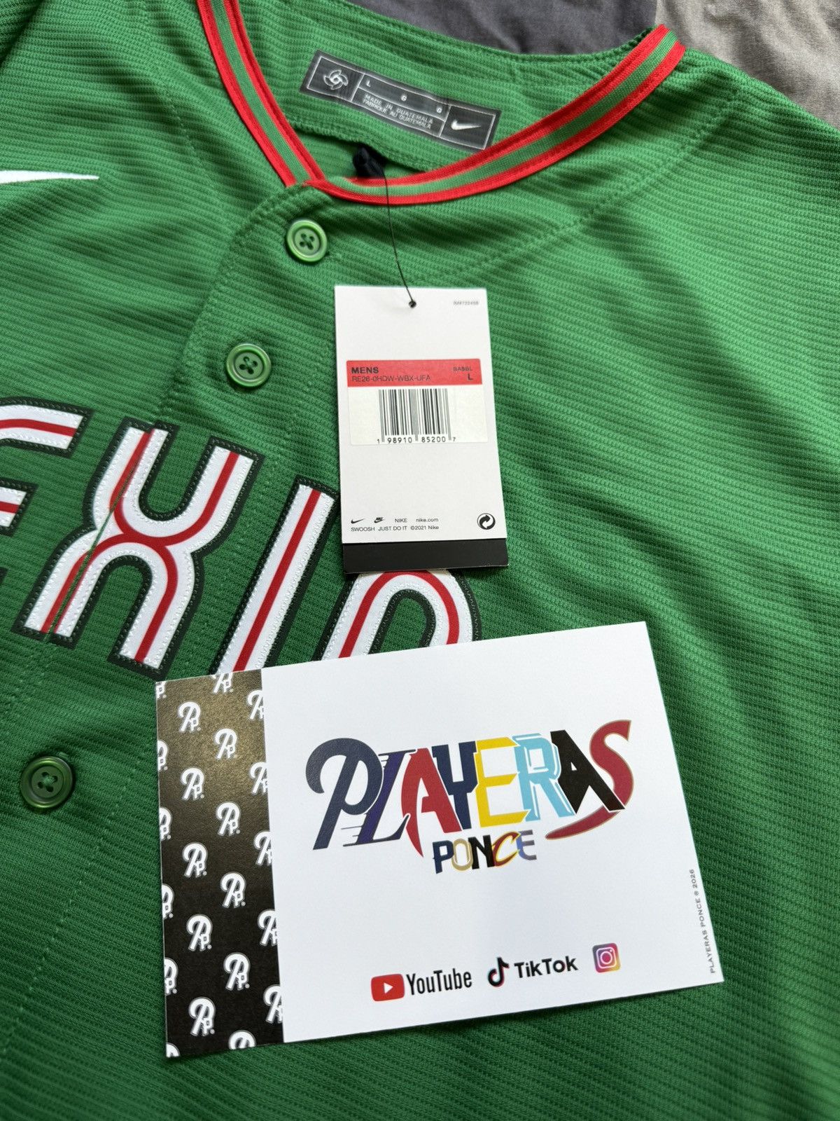 Nike Mexico 2026 World baseball classic jersey Size US L / EU 52-54 / 3 - 2 Thumbnail