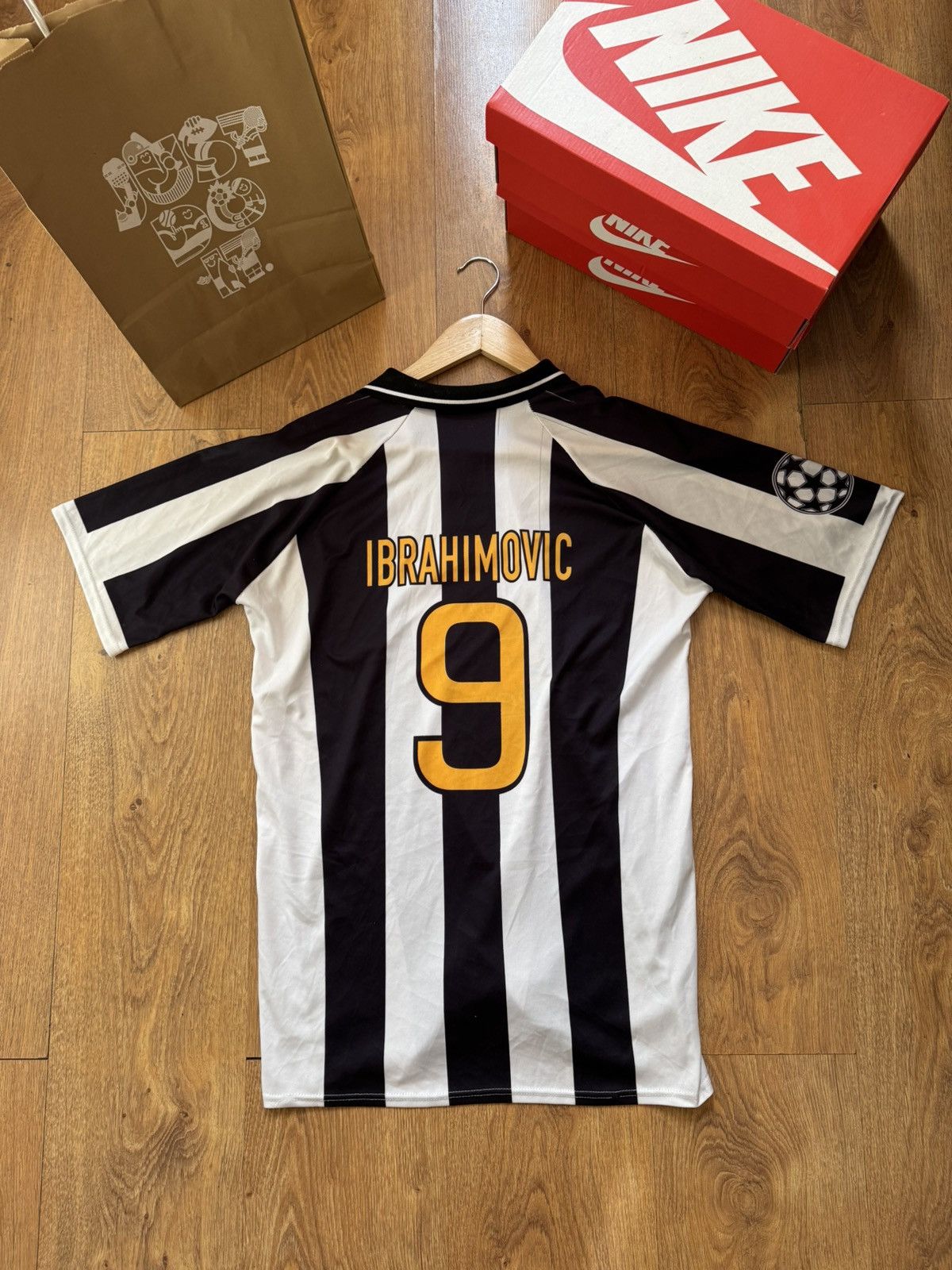 Y2K vintage 04-05 JUVENTUS Ibrahimović 9 【公式通販】