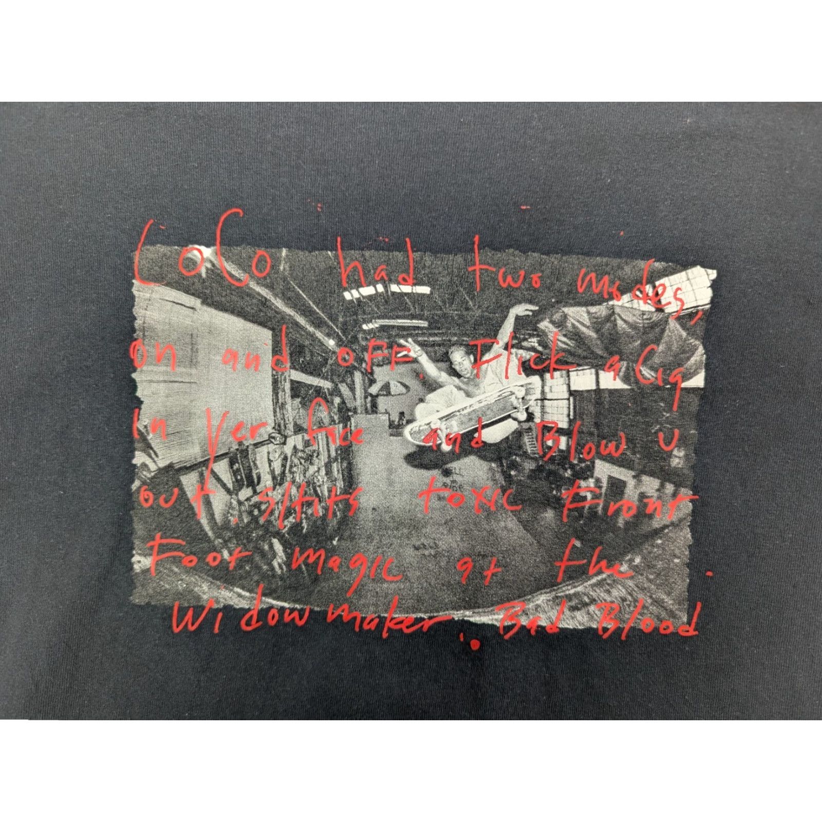 Thrasher Thrasher Magazine Angel Dust Coco T-Shirt Men's Small Black Graphic Skater Crew Neck Short Sleeve Cotton Logo Vintage No Size US S / EU 44-46 / 1 - 2 Thumbnail