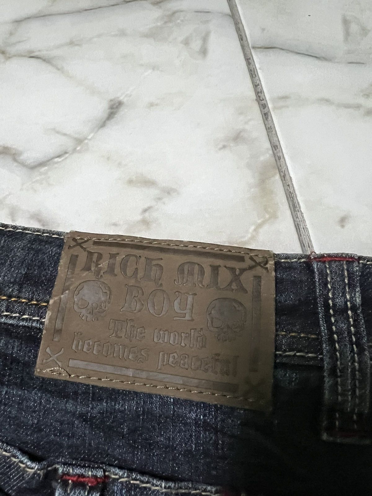 If Six Was Nine × Japanese Brand × Vintage 💥Double Waist💥 90’s Double Focus Japanese Denim Washed Jean Size US 28 / EU 44 - 13 Thumbnail