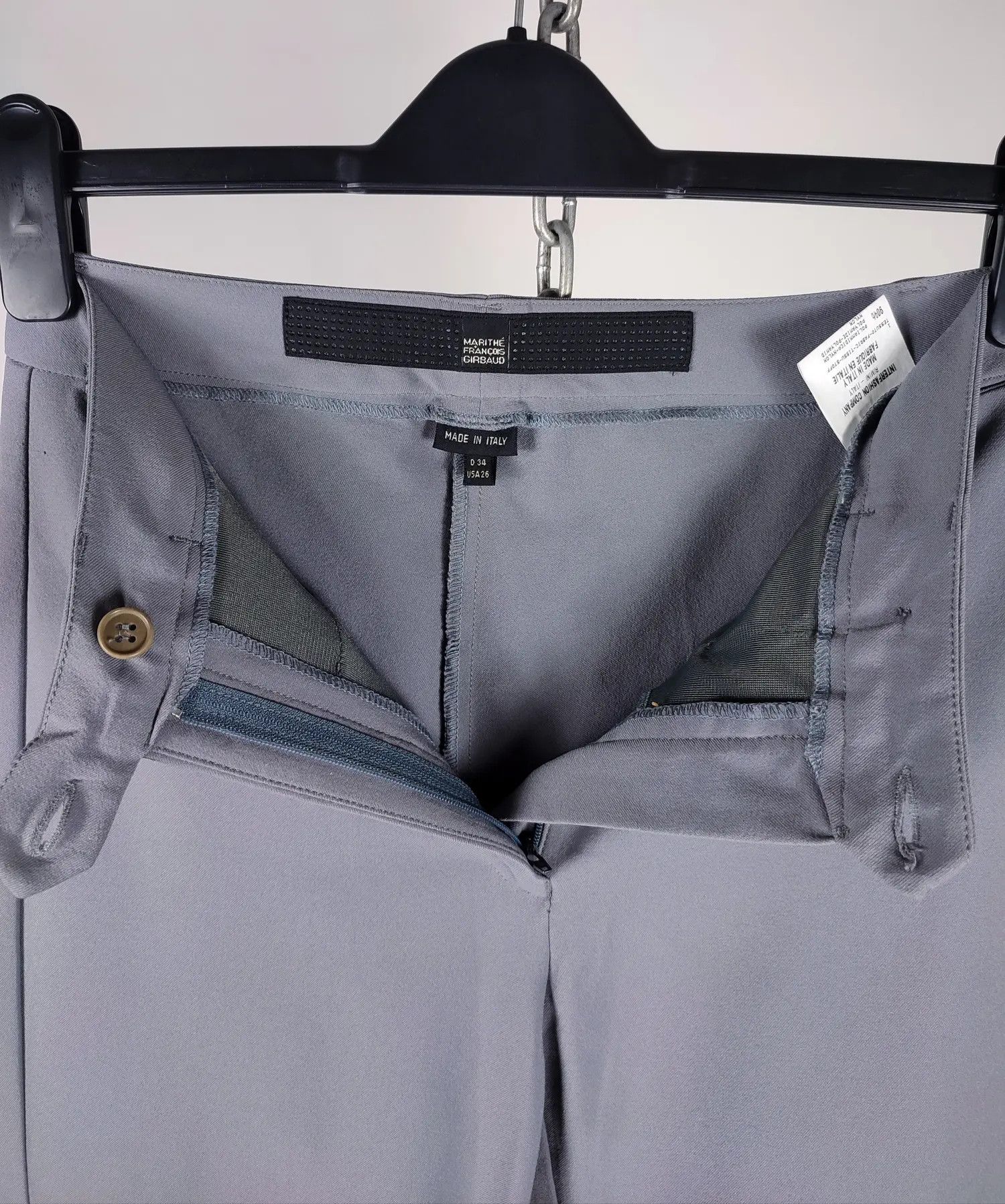 Marithe + Francois Girbaud × Vintage Marithe Francois Girbaud Stretches Classic Pants Size 26" / US 2 / IT 38 - 9 Thumbnail