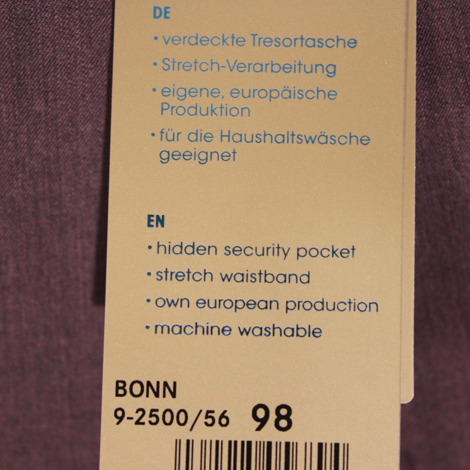 Other Meyer New with tags Dress Pants Size 34 US In Purple Size US 34 / EU 50 - 5 Thumbnail