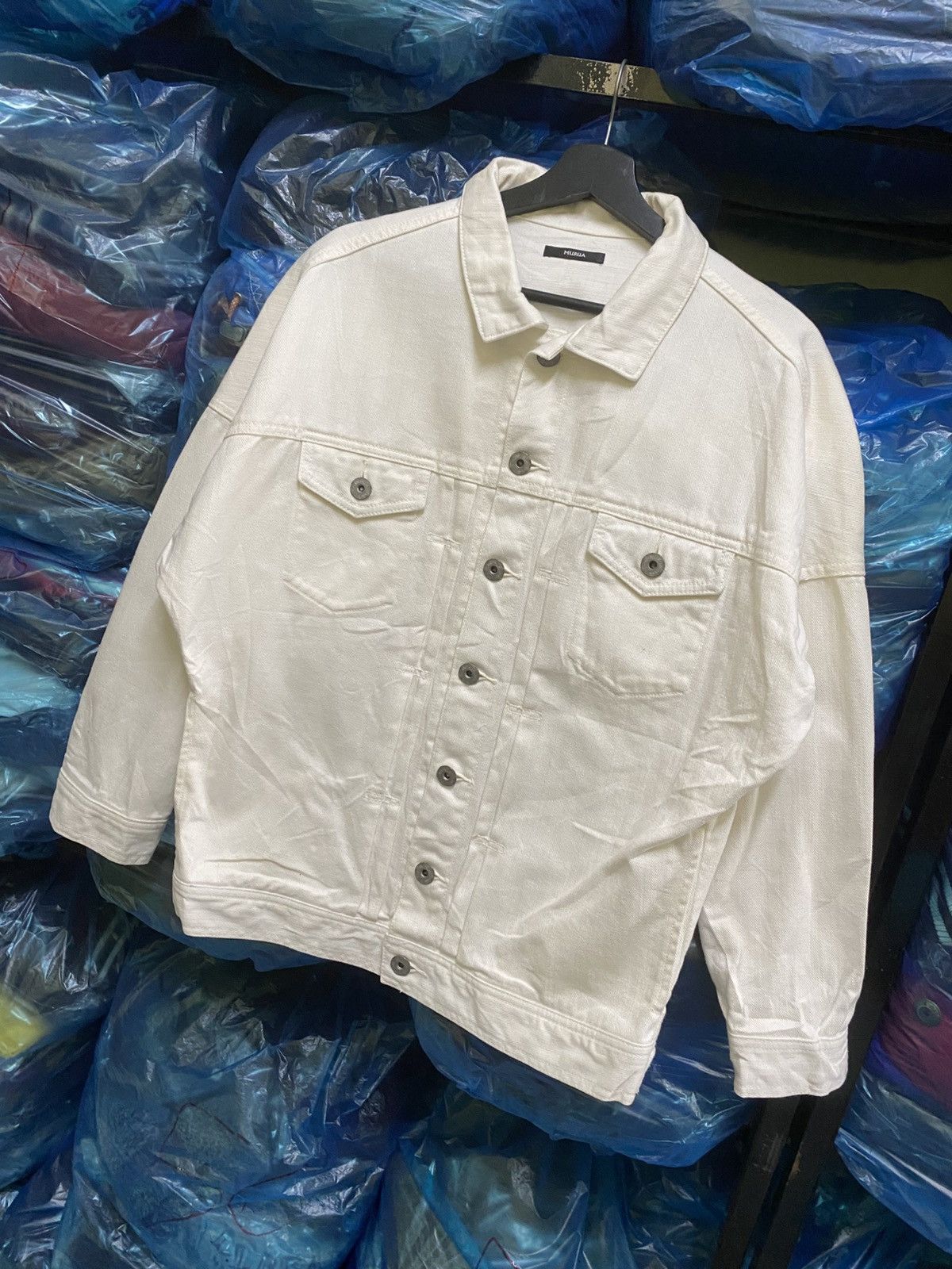 Japanese Brand MURUA DENIM TRUCKER JACKET Size M / US 6-8 / IT 42-44 - 2 Thumbnail