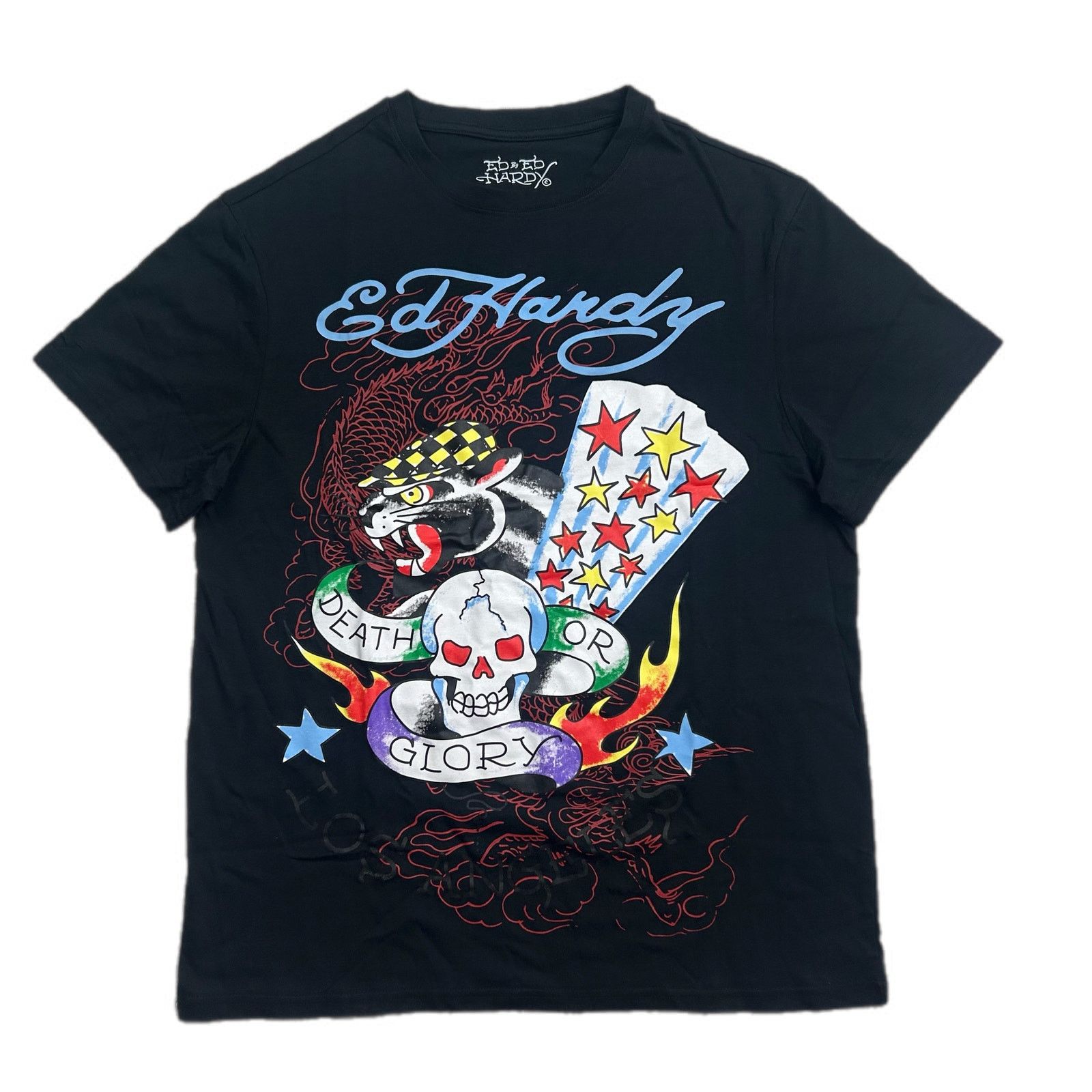 Ed Hardy Ed Hardy ‘Death or Glory’ T-Shirt Size US M / EU 48-50 / 2 - 1 Thumbnail