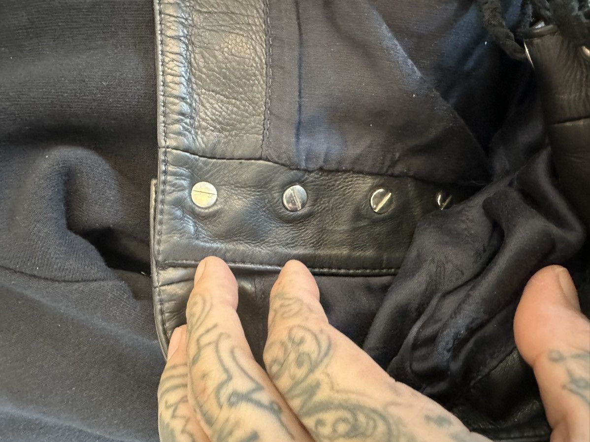 Chrome Hearts Chrome Hearts Leather Heart Skirt Fits S,M,L Size 28" / US 6 / IT 42 - 7 Thumbnail