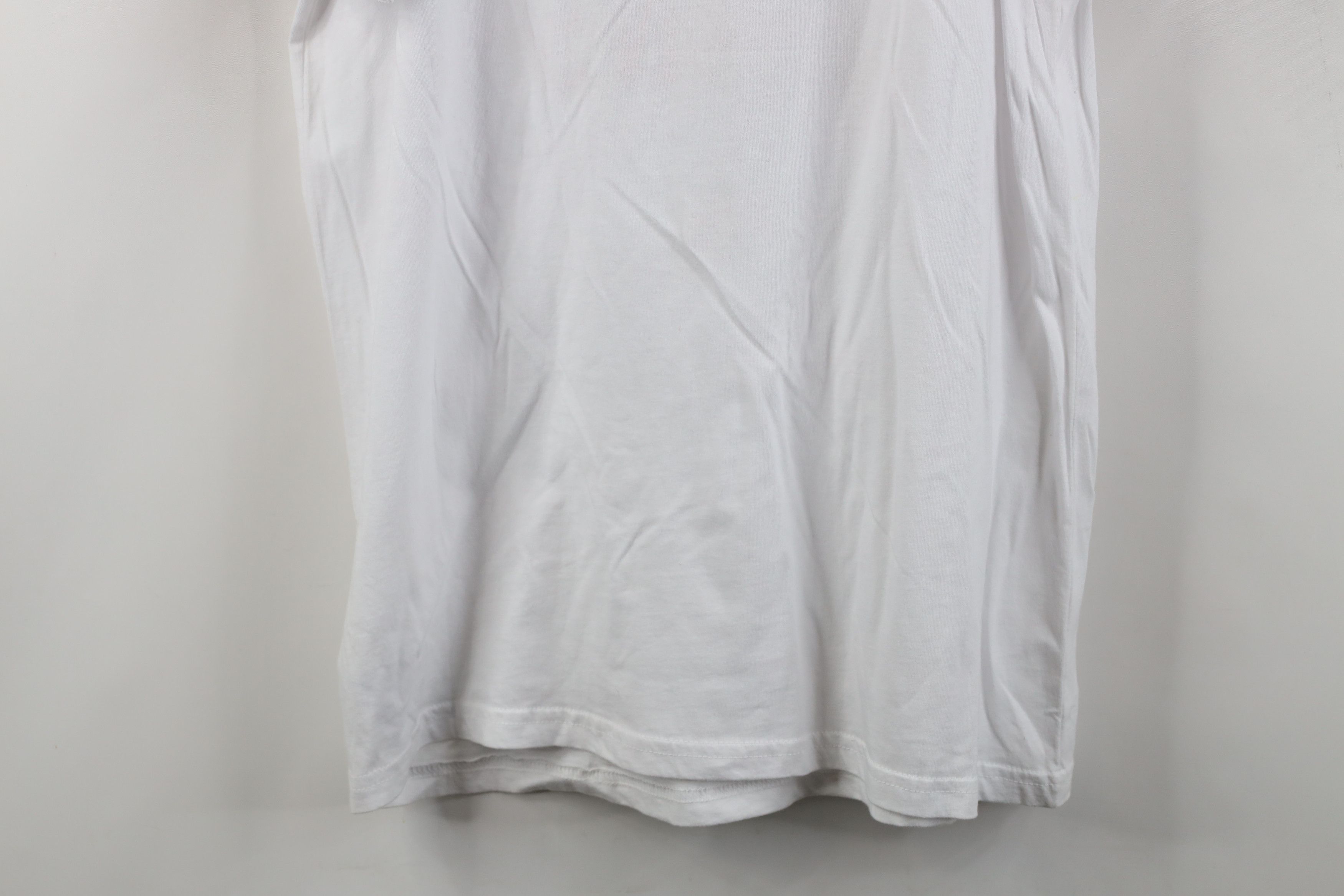 Tommy Hilfiger Vintage Y2K Tommy Hilfiger Big Logo Patch T-Shirt White Size US XXL / EU 58 / 5 - 12 Thumbnail