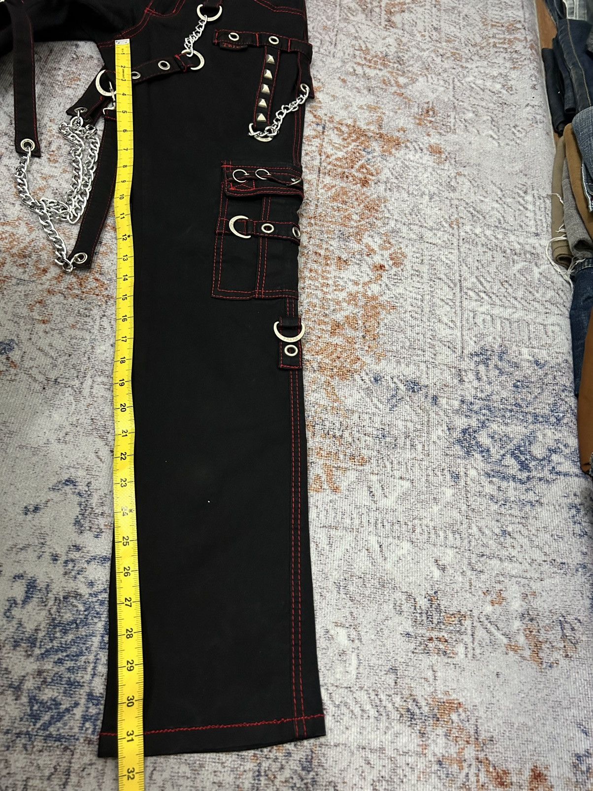 Tripp NYC Bondage Studded Pants