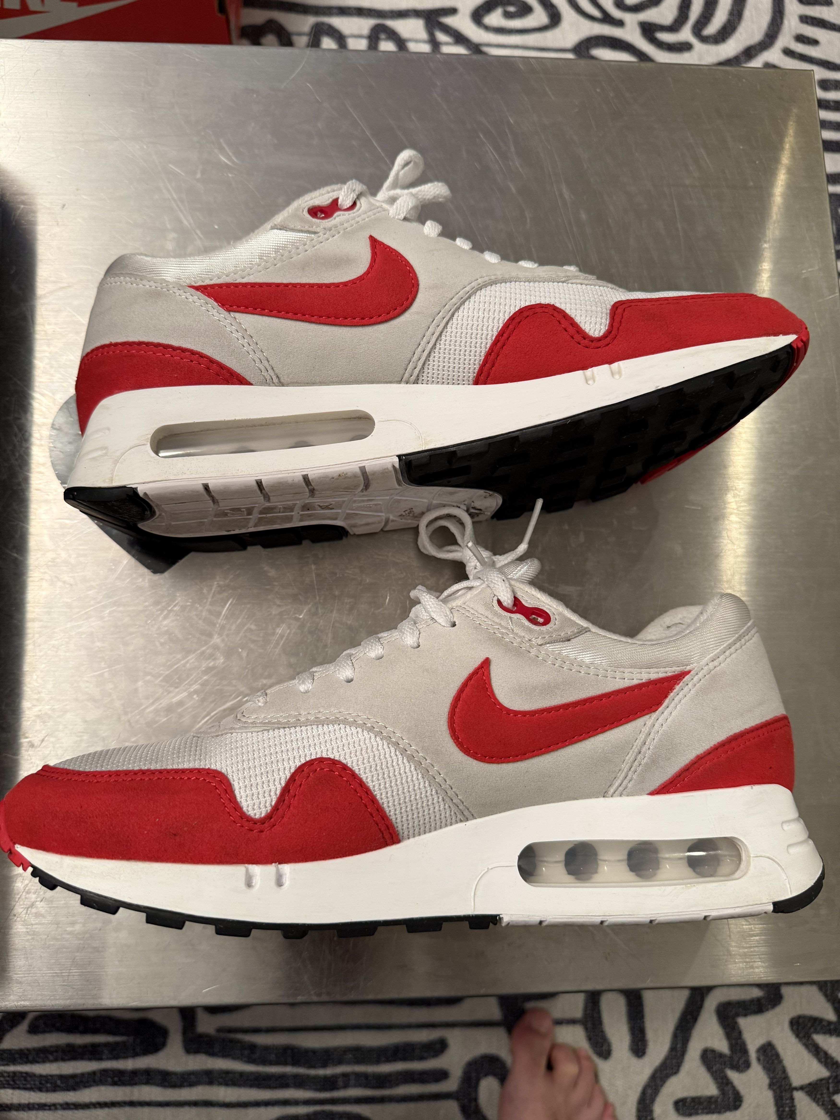 Nike Nike Air Max 1'86 OG Big Bubble Sport Red Size US 8.5 / EU 41-42 - 7 Thumbnail