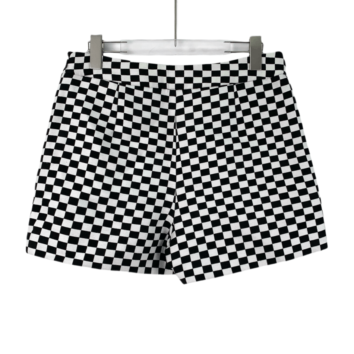 Dior Christian Dior Checkered Cotton Shorts (Size M) Size 40" / US 18 - 6 Thumbnail