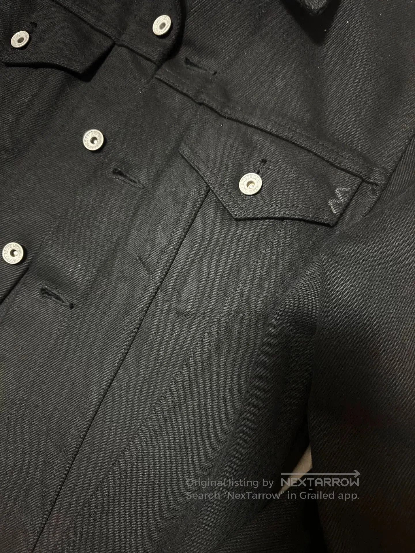Iron Heart Iron Heart Black Denim Jacket. Size US S / EU 44-46 / 1 - 6 Thumbnail