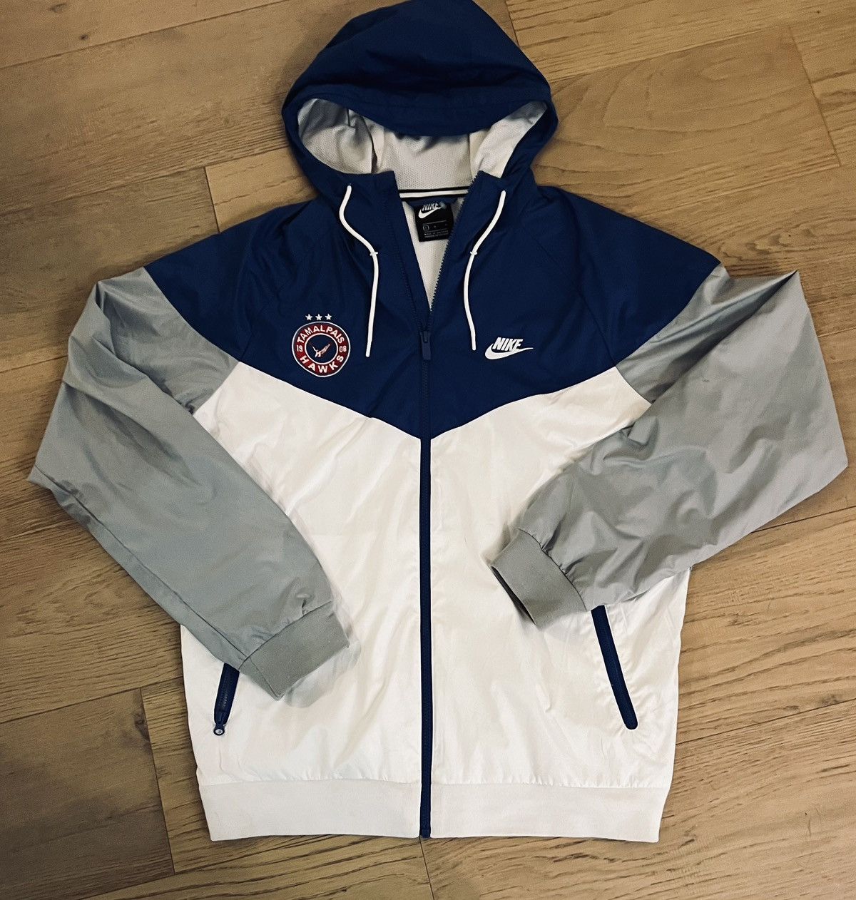 Nike Blue Nike Jacket Size US L / EU 52-54 / 3 - 1 Thumbnail