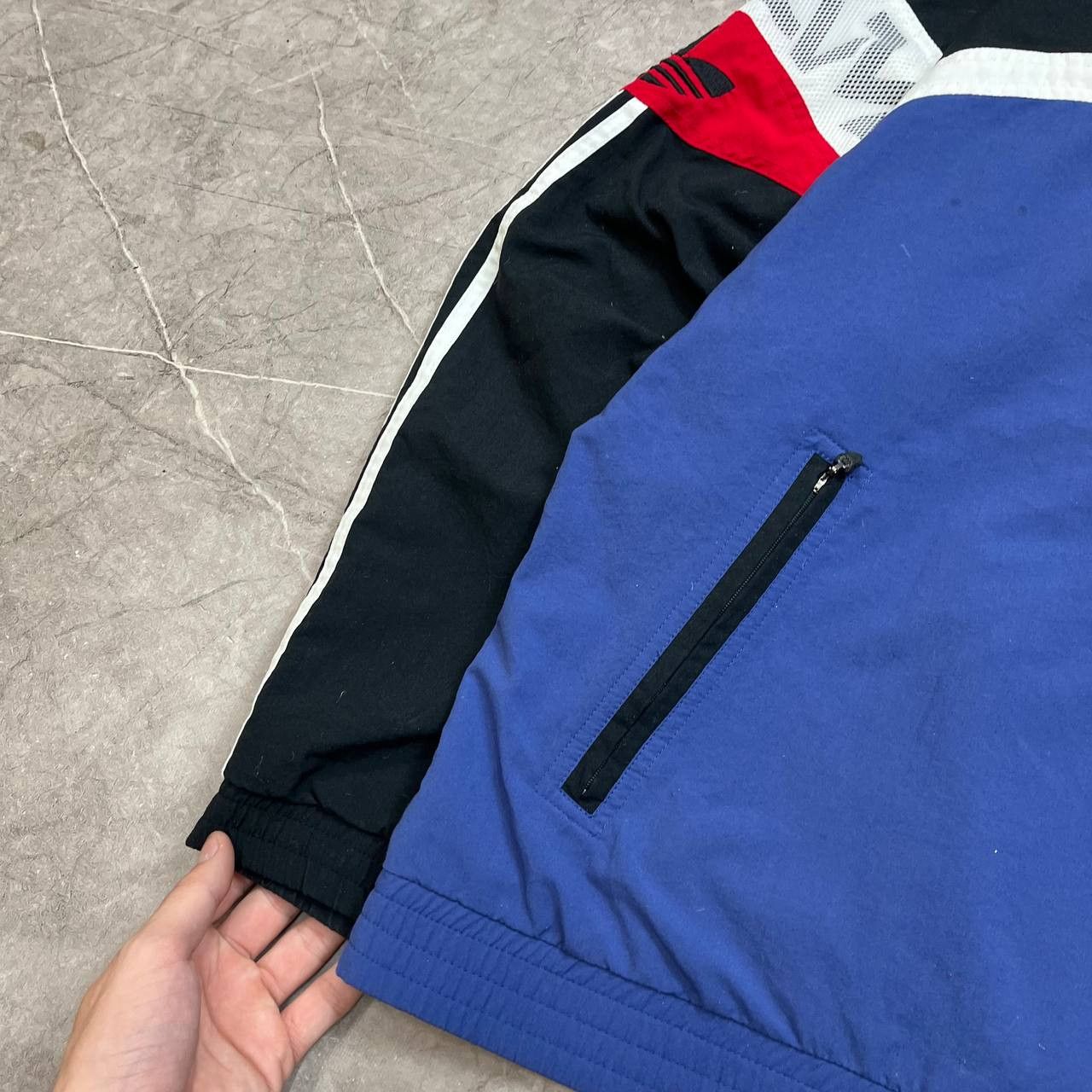 Adidas Vintage 00s Adidas Team Track Top Men's Jacket Size L Size US L / EU 52-54 / 3 - 17 Thumbnail
