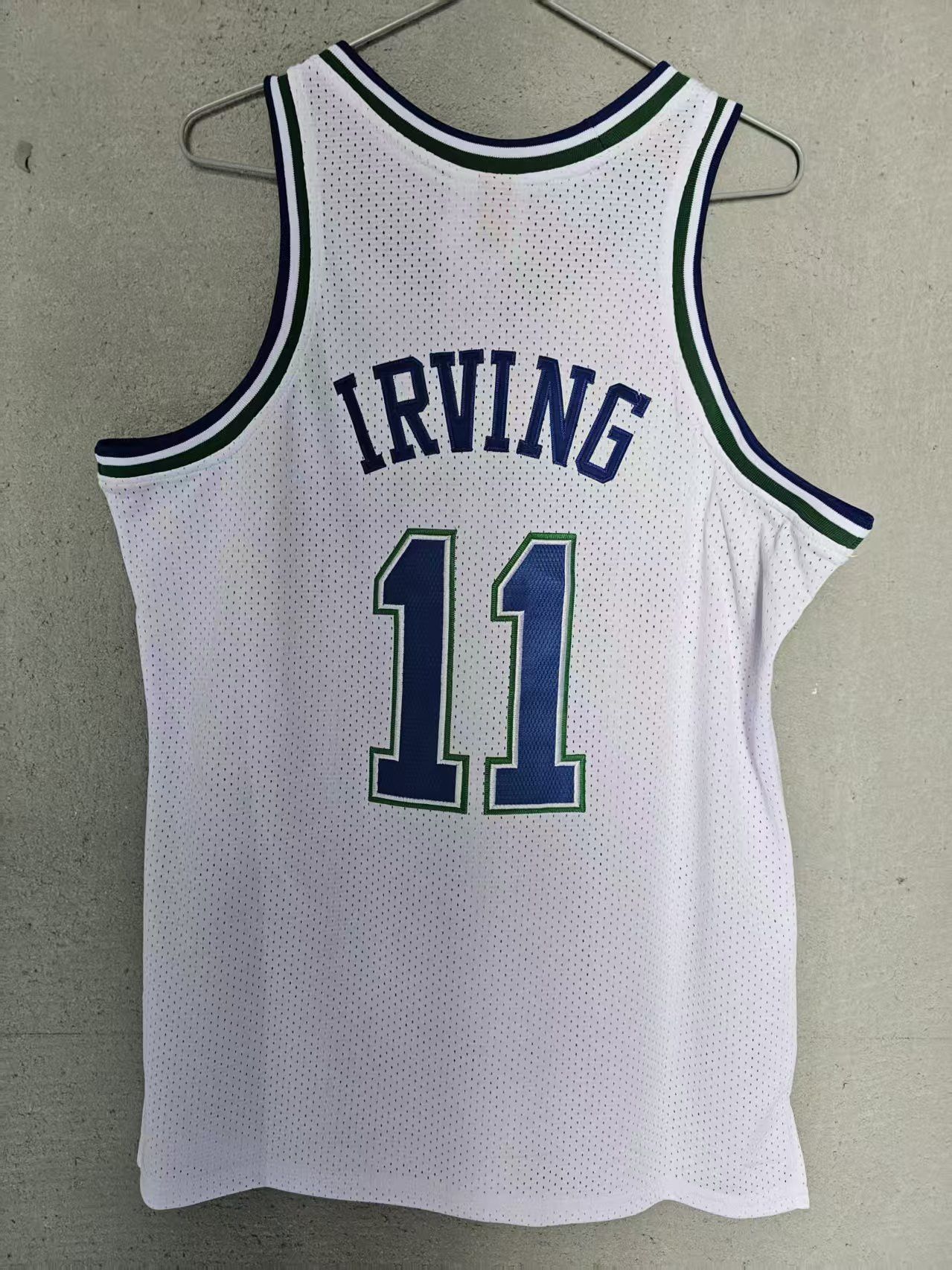 NBA Dallas Mavericks #11 Kyrie Irving Jersey Double Stitched Size US M / EU 48-50 / 2 - 2 Thumbnail