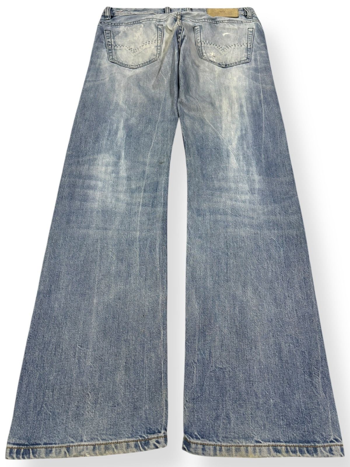 Diesel Vintage Diesel Viker-R-Box Dirty New Age Mud Wash Jeans Size US 32 / EU 48 - 2 Thumbnail