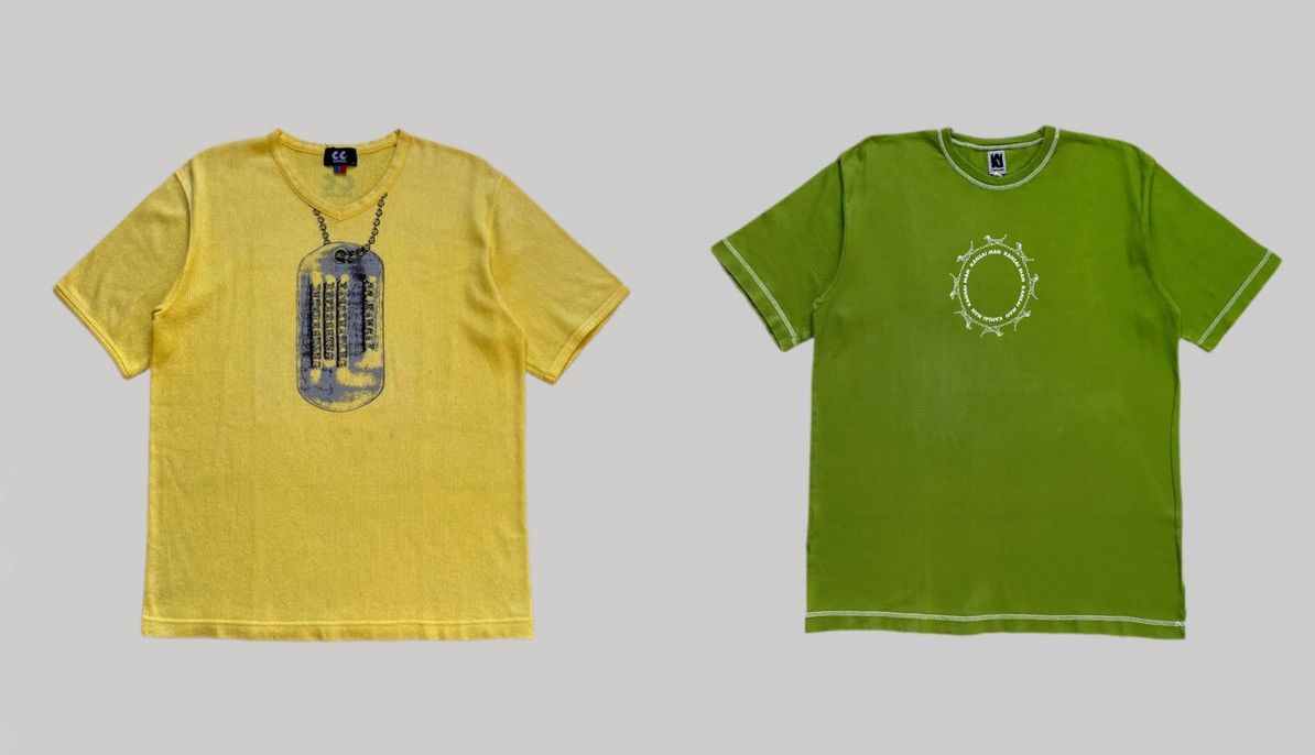 Kansai Yamamoto Vintage Kansai Yamamoto ( Kansai Man + CC ) Tshirt Size US L / EU 52-54 / 3 - 1 Thumbnail