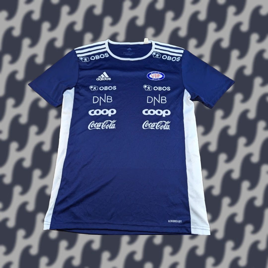 Adidas adidas Jersey Football VIF Valerenga 2021 Oslo Norway Blue Small S Men Short Sleeve Training Quick Dry Nike? Size US S / EU 44-46 / 1 - 1 Thumbnail