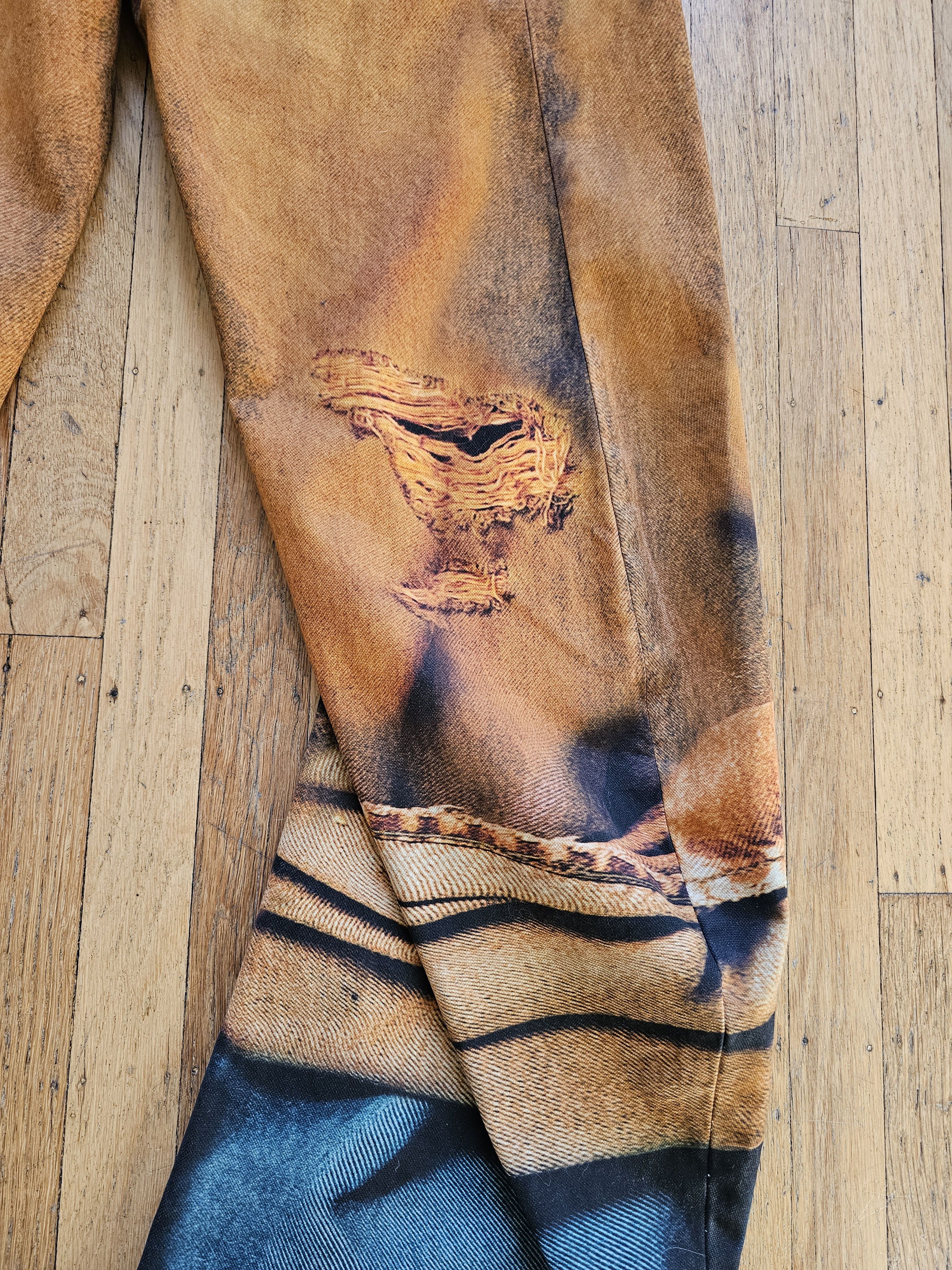 Acne Studios Acne Studios 2006M Trompe l'oeil Belt Jeans Size US 32 / EU 48 - 9 Thumbnail