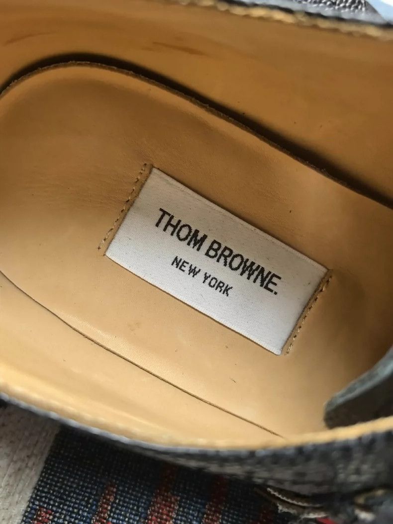 Thom Browne Thom Browne Carved lace straps for vintage leather shoes Size US 8.5 / EU 41-42 - 7 Thumbnail