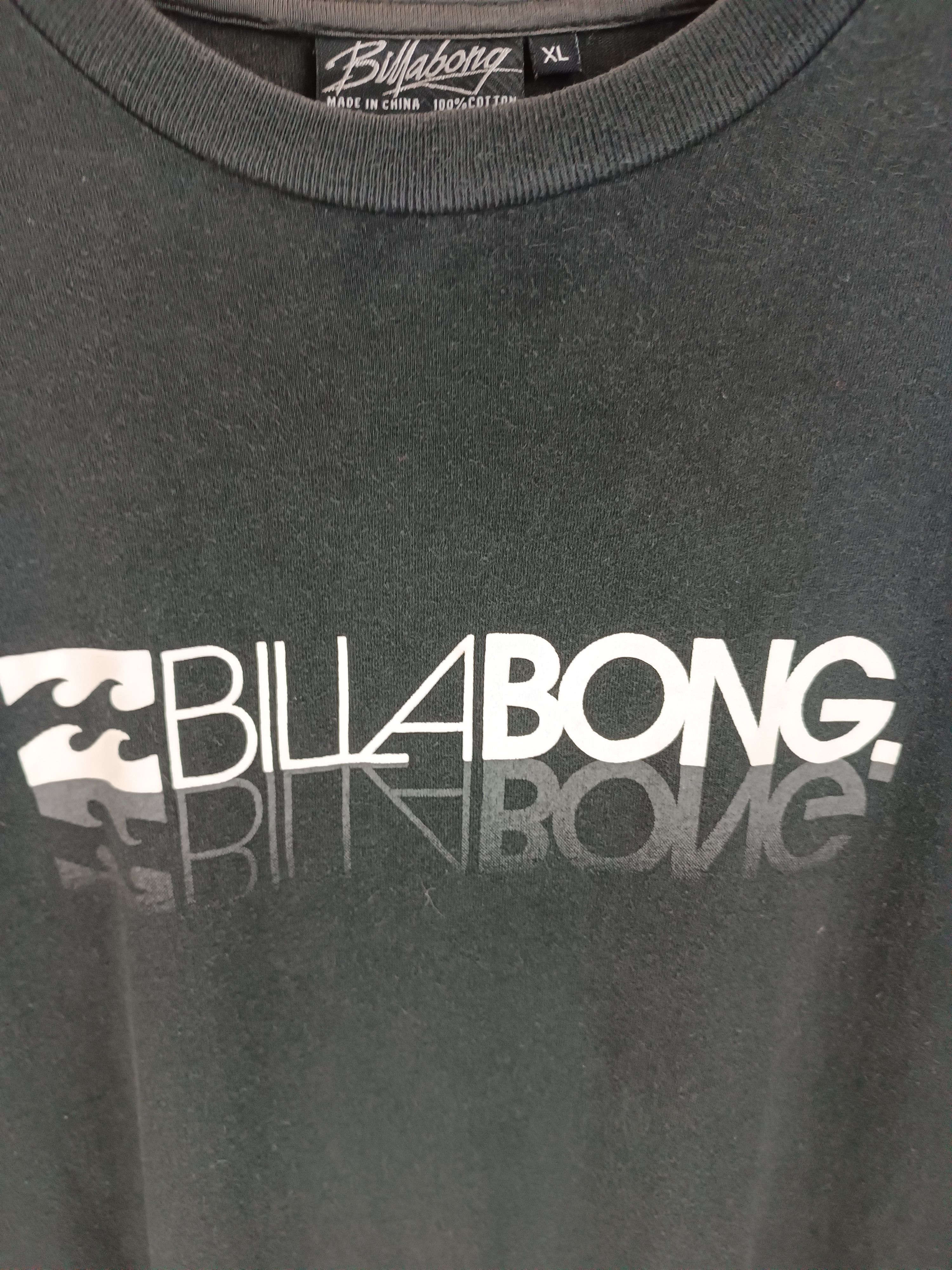 Billabong VINTAGE Y2K BILLABONG CLASSIC BIG LOGO FADED TEE VERY RARE Size US L / EU 52-54 / 3 - 10 Thumbnail