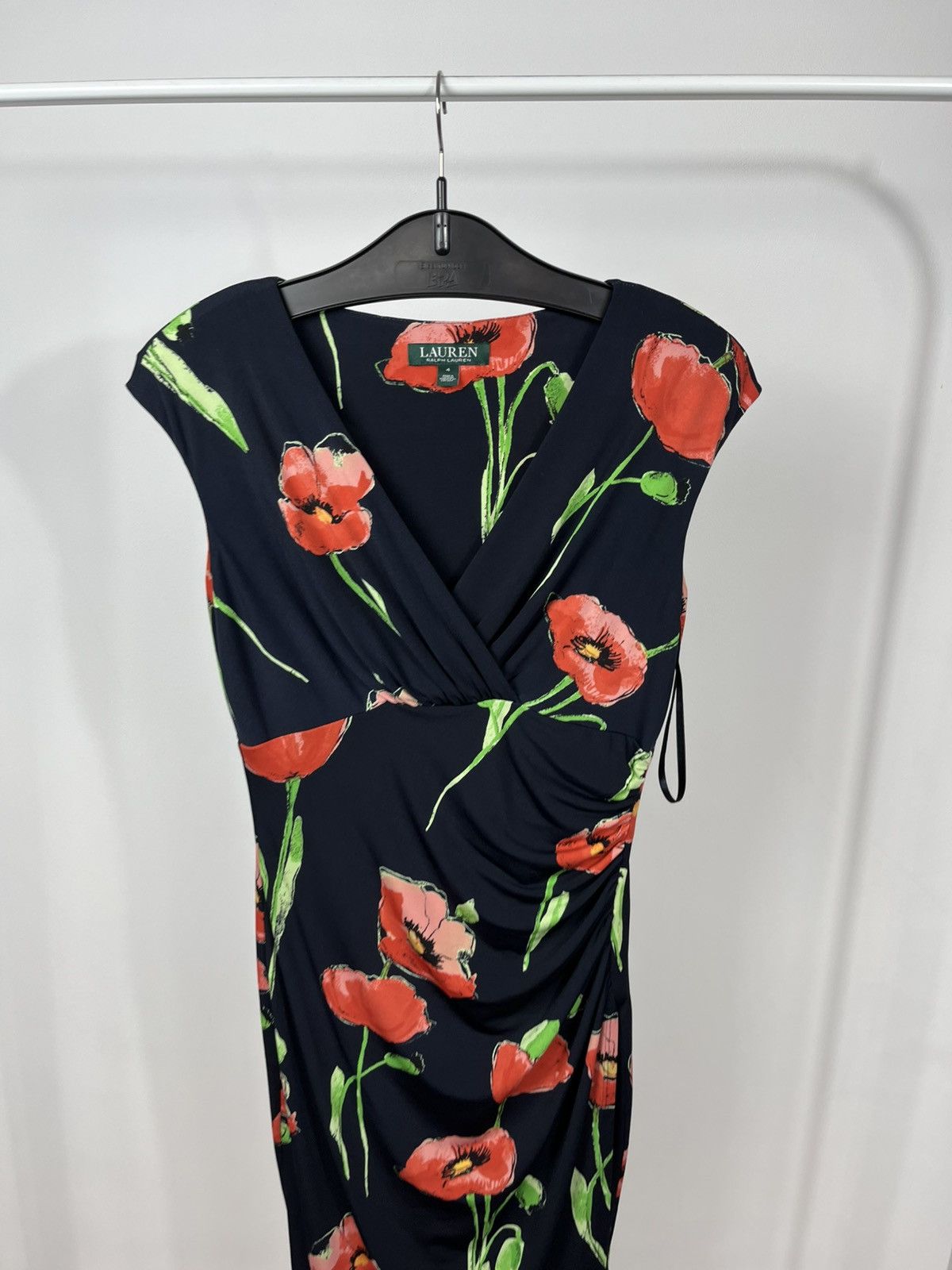 Lauren Ralph Lauren Lauren Ralph Lauren Floral Wrap Dress Poppy Mini Women’s 4 Size XS / US 0-2 / IT 36-38 - 3 Thumbnail