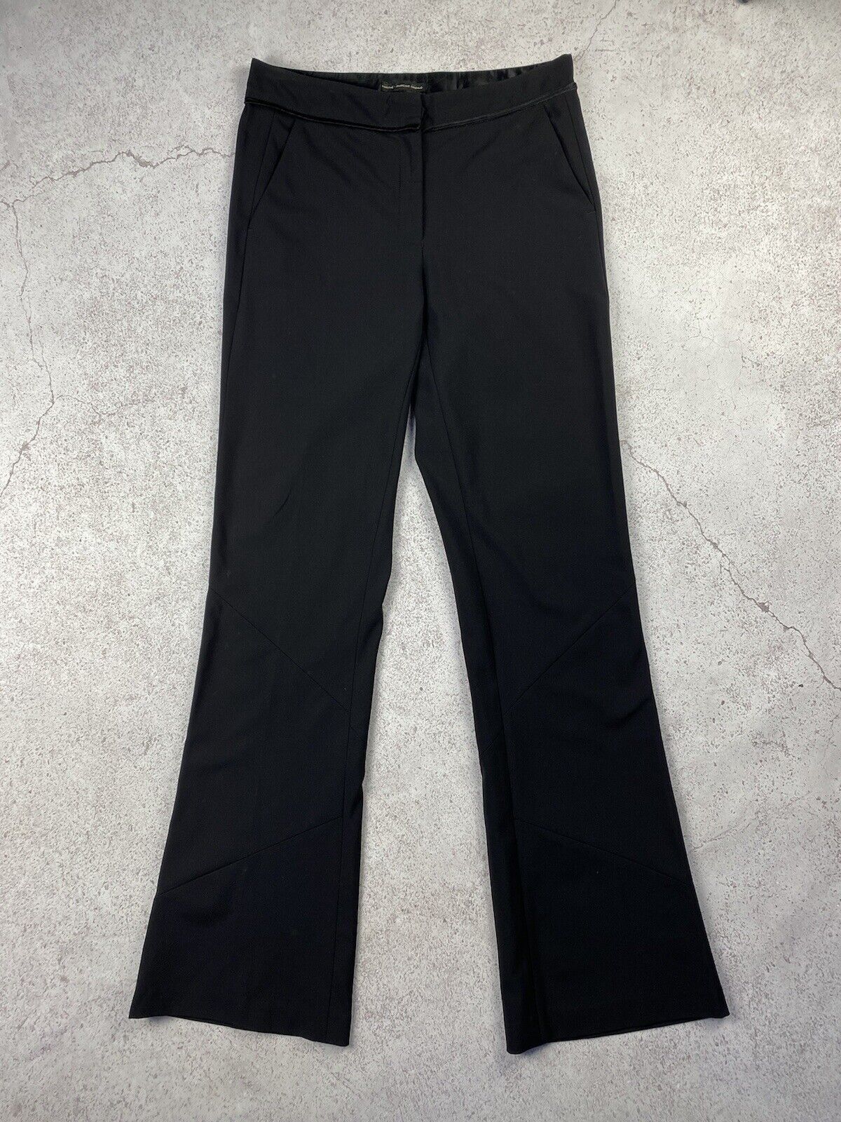 Marithe Francois Girbaud Flared Wide Nylon Pants Trousers