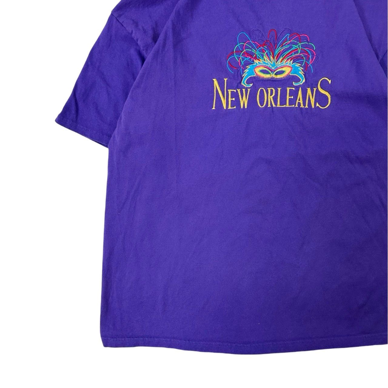 Vintage Vintage 00s New Orleans Embroidered T Shirt Size US XL / EU 56 / 4 - 3 Thumbnail