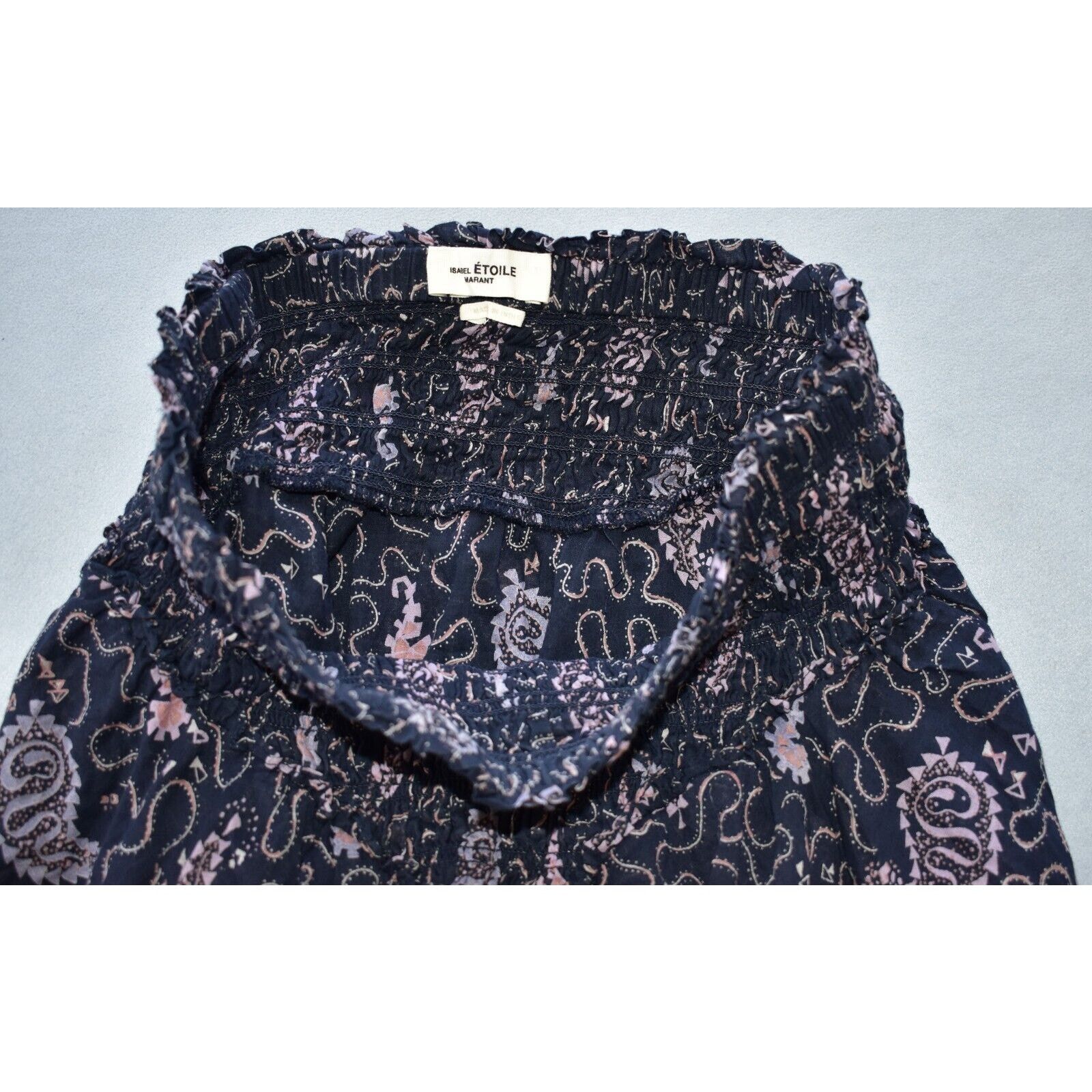 Isabel Marant A3 ISABEL MARANT ETOILE Elastic Pleated Mini Skirt Size XS Size 24" / US 00 / IT 34 - 3 Thumbnail