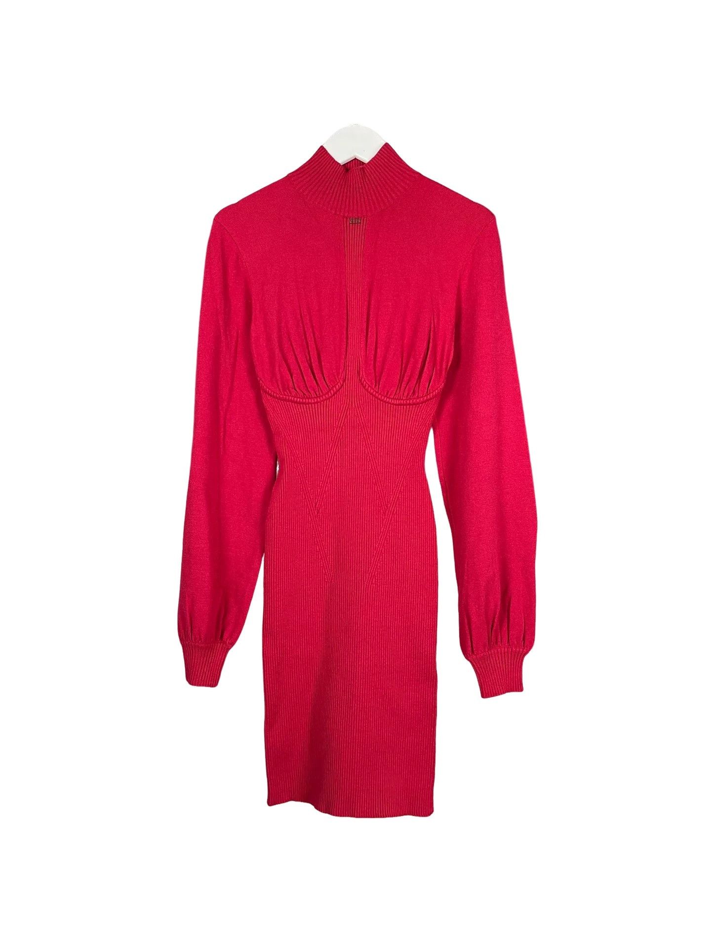 Elisabetta Franchi Elisabetta Franchi Ribbed Knit Mini Dress Size 42 Size M / US 6-8 / IT 42-44 - 1 Thumbnail