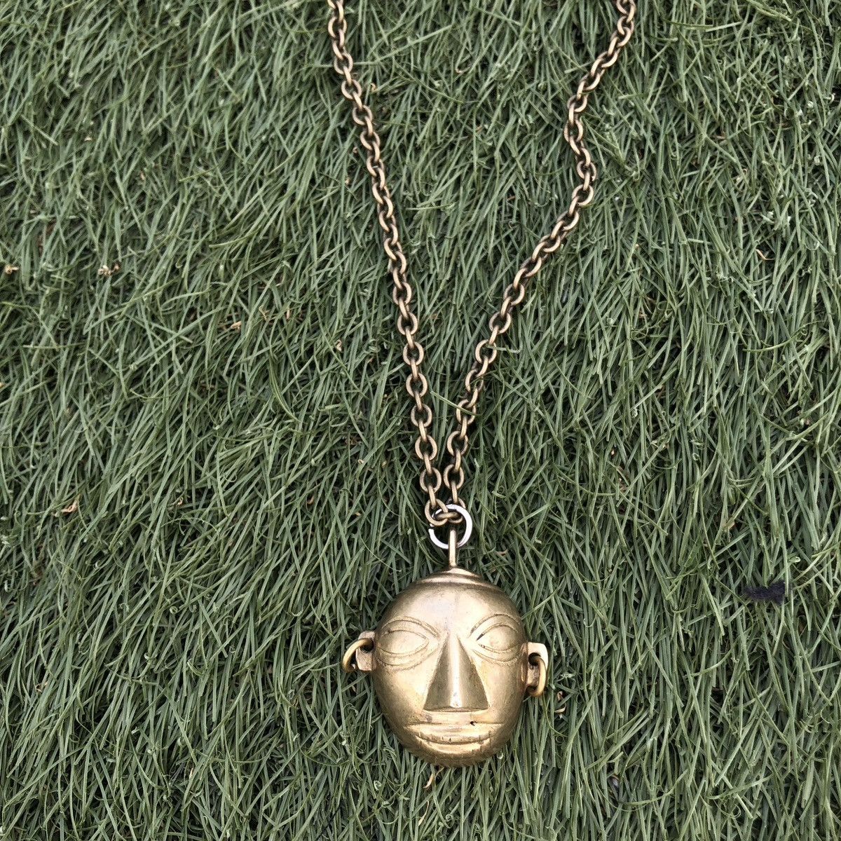 Vintage African bronze chain Size ONE SIZE - 2 Thumbnail