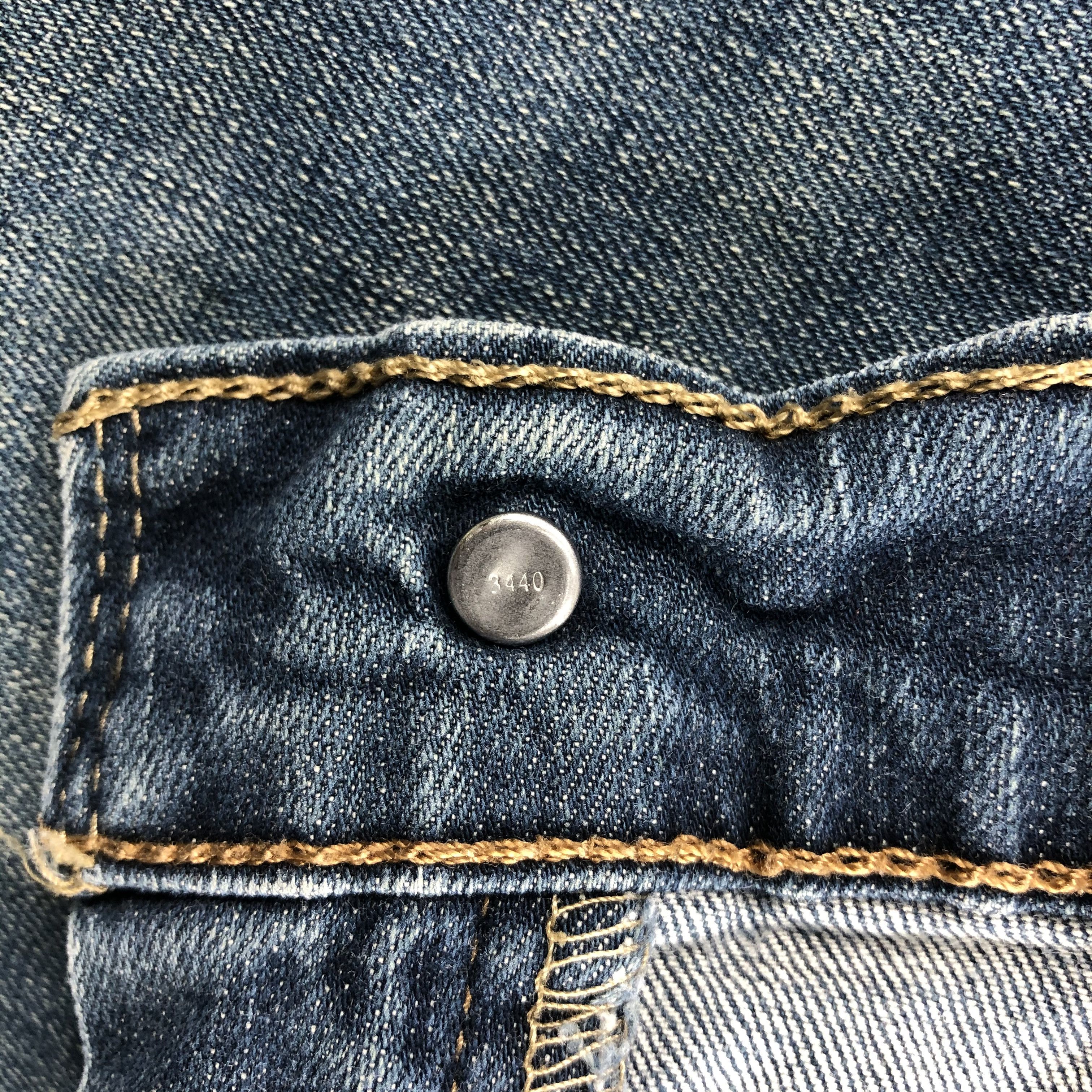 Levi's Vintage Blue Wash Levis 505 Jeans-J2153 Size US 35 - 8 Thumbnail
