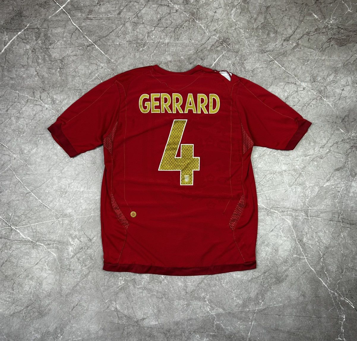 Umbro × Vintage VINTAGE ENGLAND GERRARD #4 SOCCER JERSEY FOOTBALL SHIRT Size US M / EU 48-50 / 2 - 1 Thumbnail