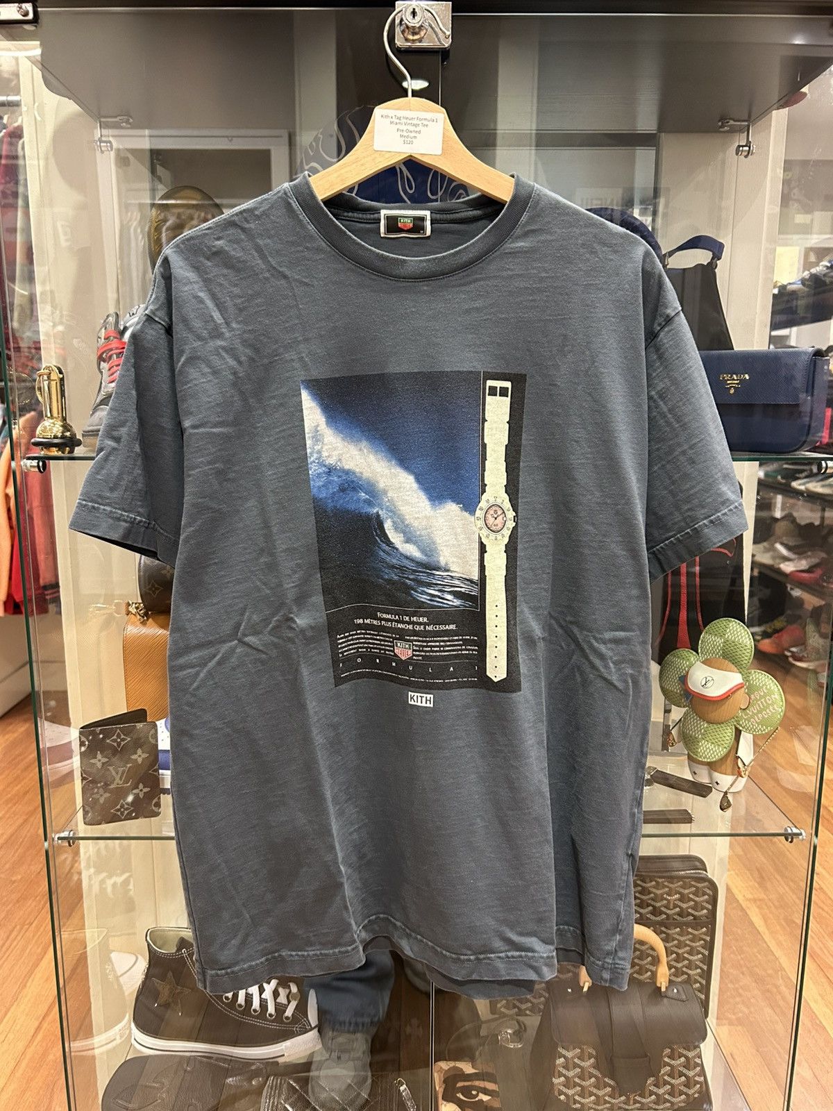Kith × Tag Heuer Tag Heuer X Kith F1 Tee Size US M / EU 48-50 / 2 - 1 Thumbnail