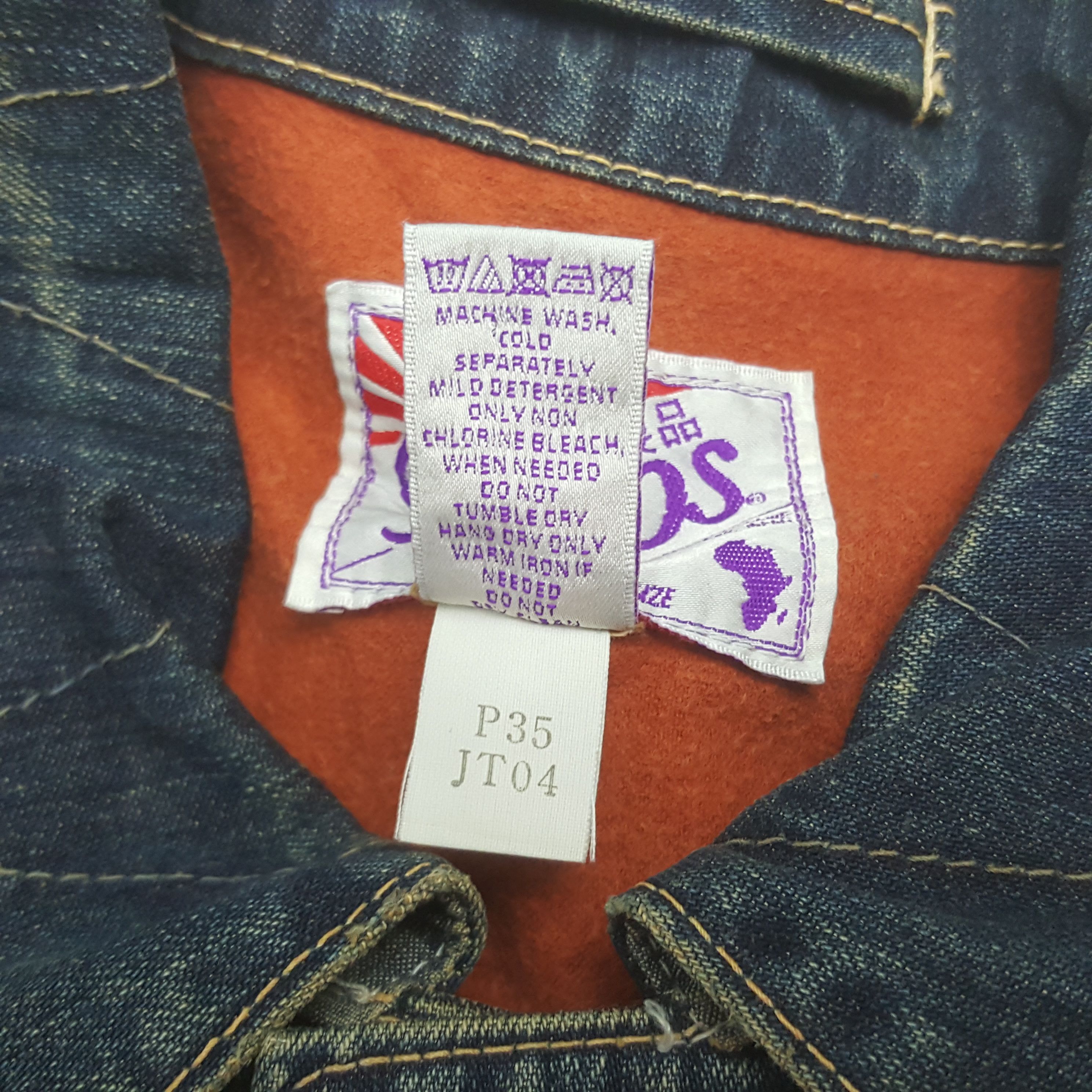 Prps Vintage Prps Japanese Brand Rare Denim Jacket RR15 Size US M / EU 48-50 / 2 - 6 Thumbnail