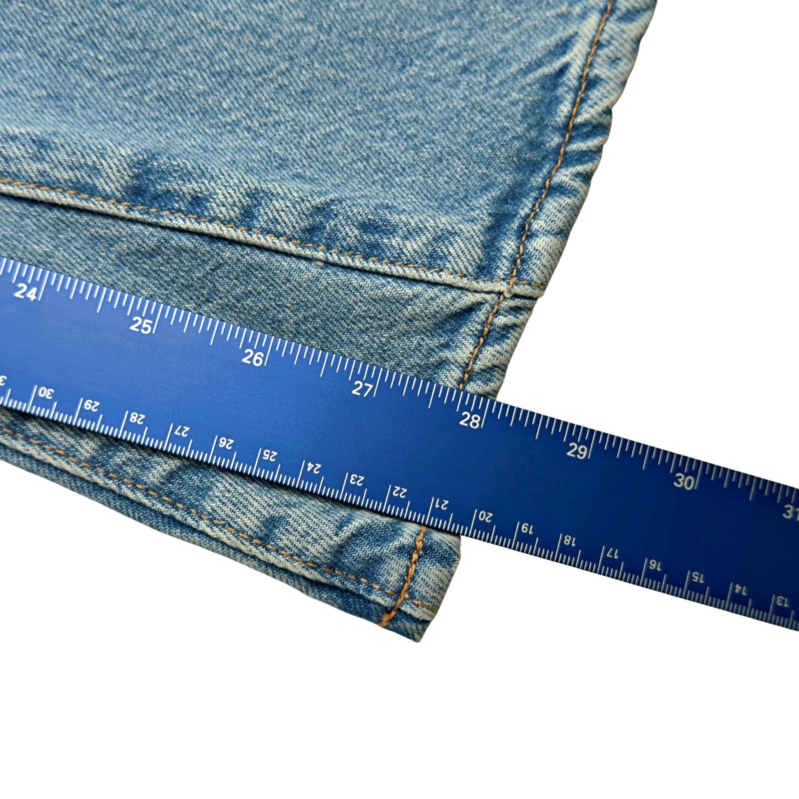 Other We the Free Eden Slouchy Wide Leg Denim Jeans Button Fly Size 27" / US 4 / IT 40 - 8 Thumbnail