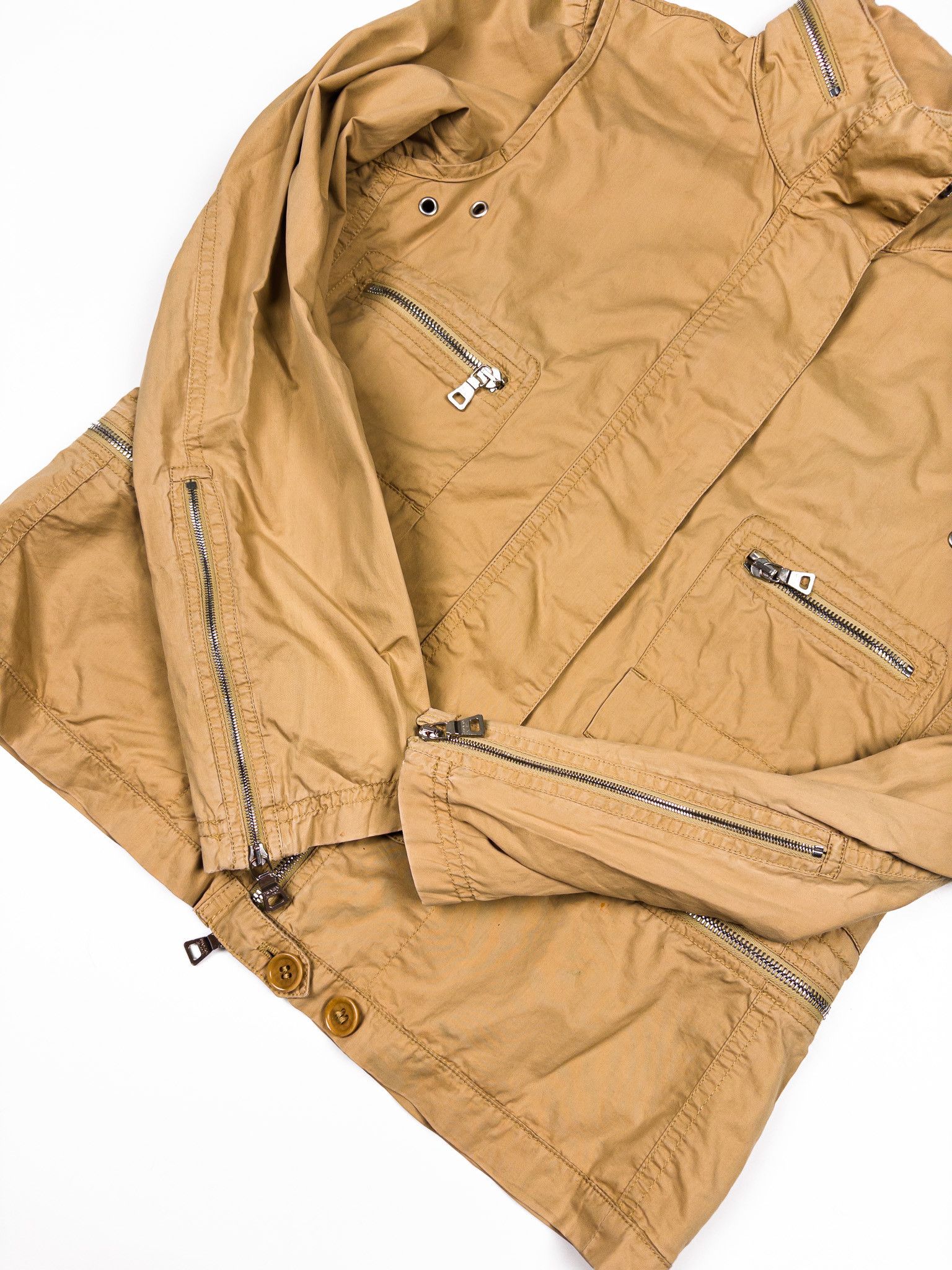 Prada Vintage Prada Utility Jacket Size M / US 6-8 / IT 42-44 - 4 Thumbnail