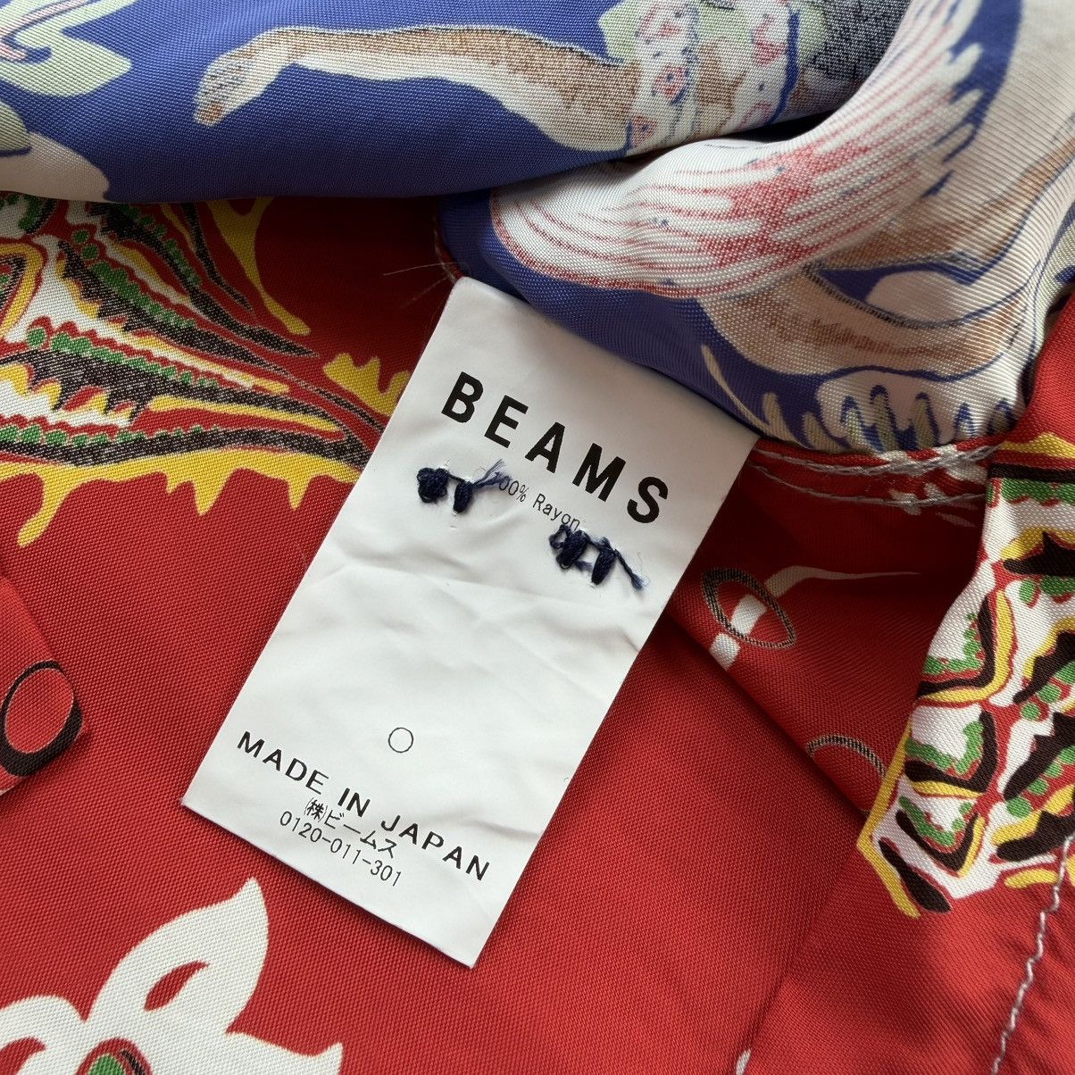 Beams Japan BEAMS Crazy Aloha Shirt 19SS Size US XL / EU 56 / 4 - 8 Thumbnail
