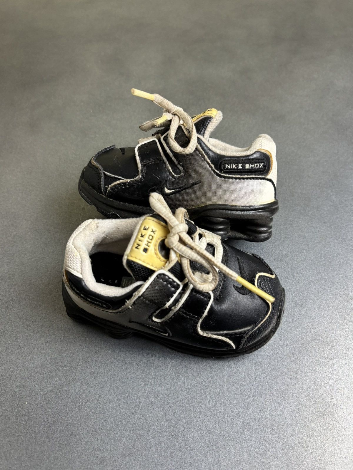 Nike × Vintage 2008 Nike Shox NZ SI (TD) 317913-011 Baby Shoe 4C Fuzzy Dice Size ONE SIZE - 16 Thumbnail