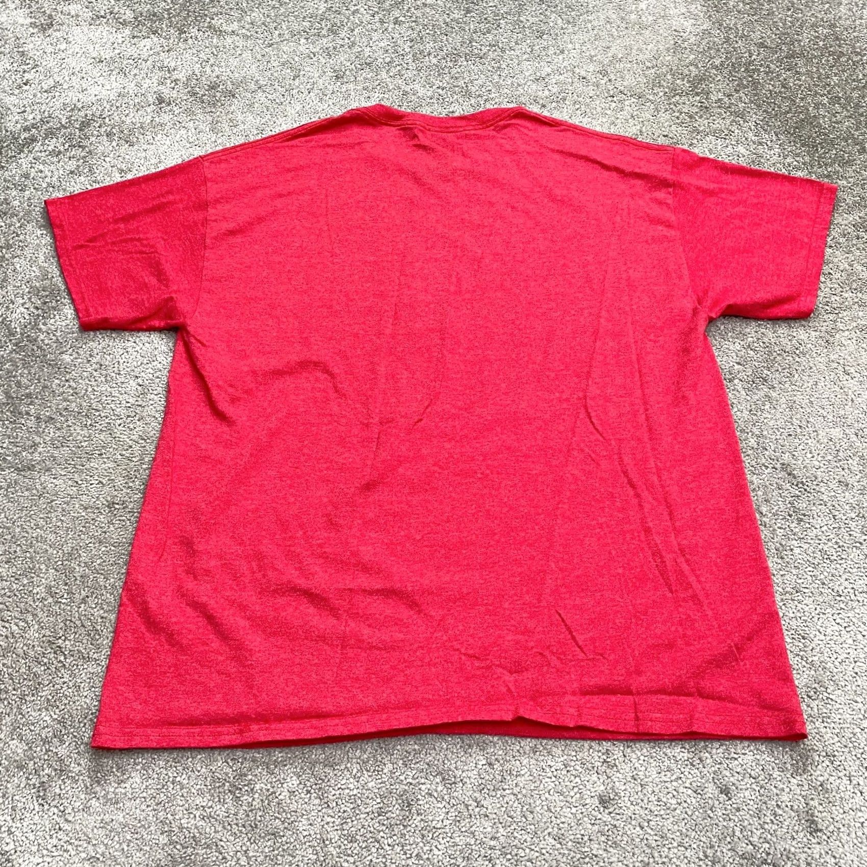 Disney Disney Mickey Mouse Graphic T-Shirt Mens XL Red Crew Neck Short Sleeve Tee Top Size US XL / EU 56 / 4 - 2 Thumbnail