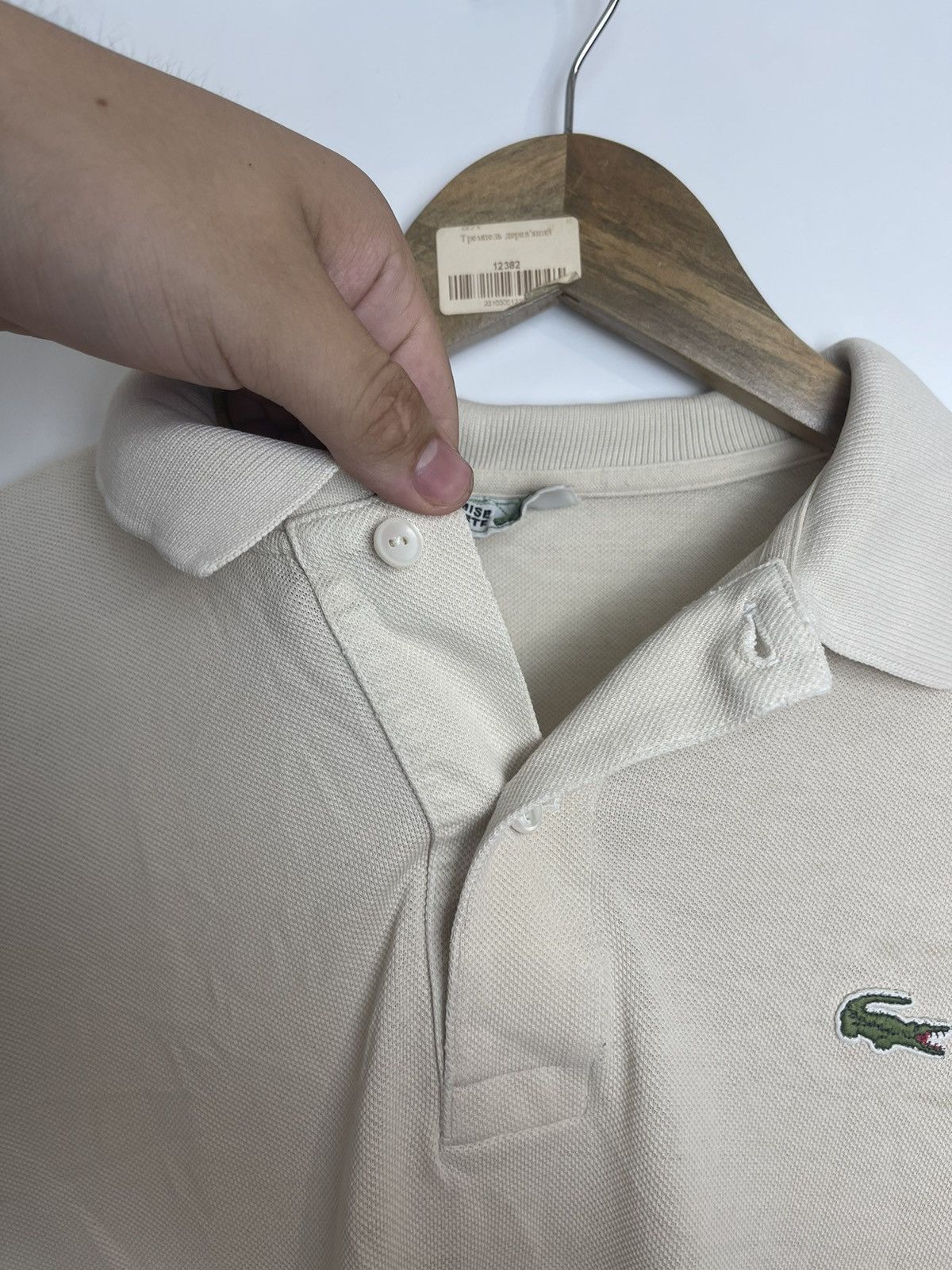 Other Vintage lacoste chemise long sleeve 90s Size US M / EU 48-50 / 2 - 6 Thumbnail