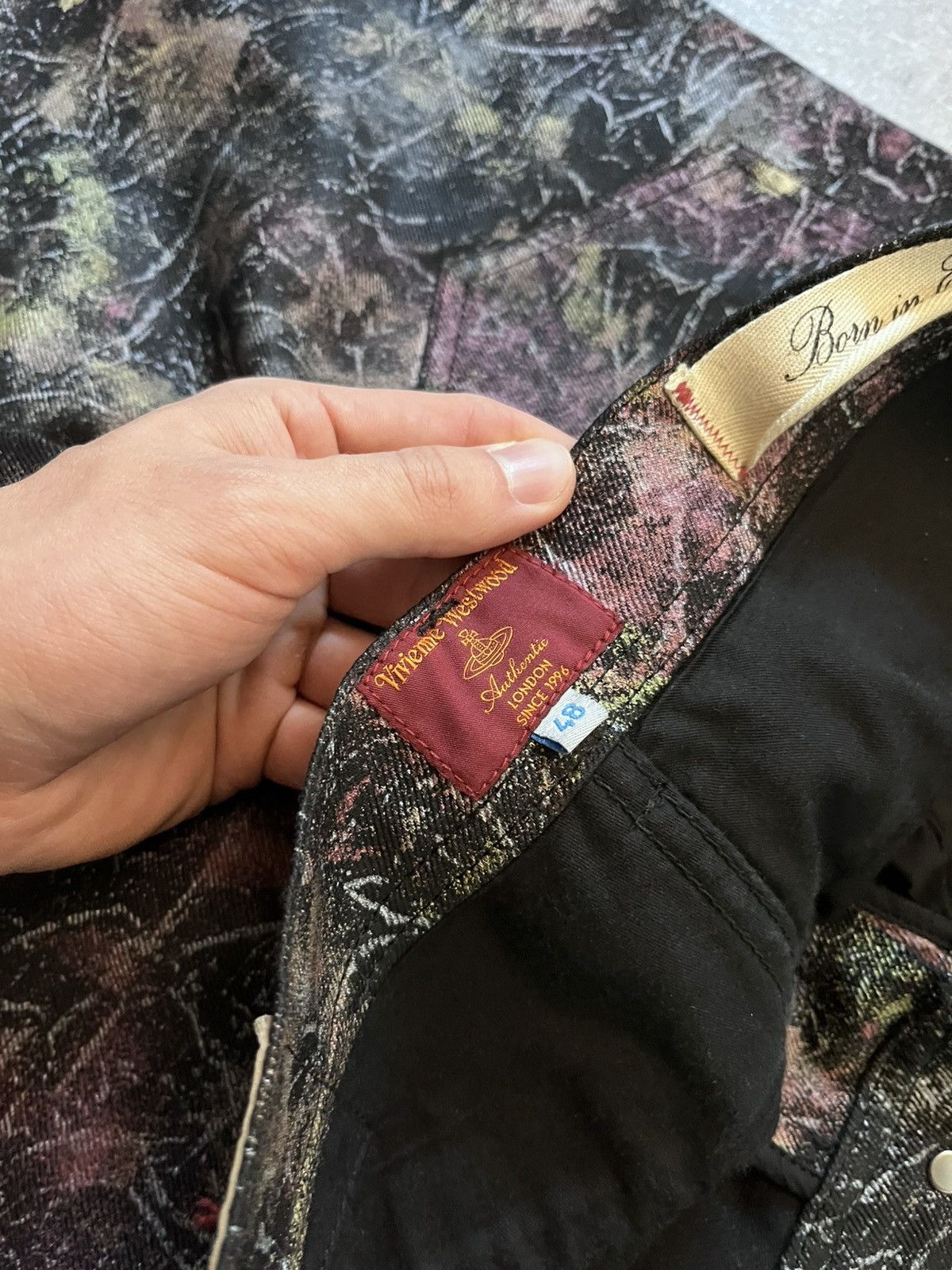 Vivienne Westwood Vivienne Westwood S/S 01 marbles jeans red label waxed feel Size US 32 / EU 48 - 9 Thumbnail