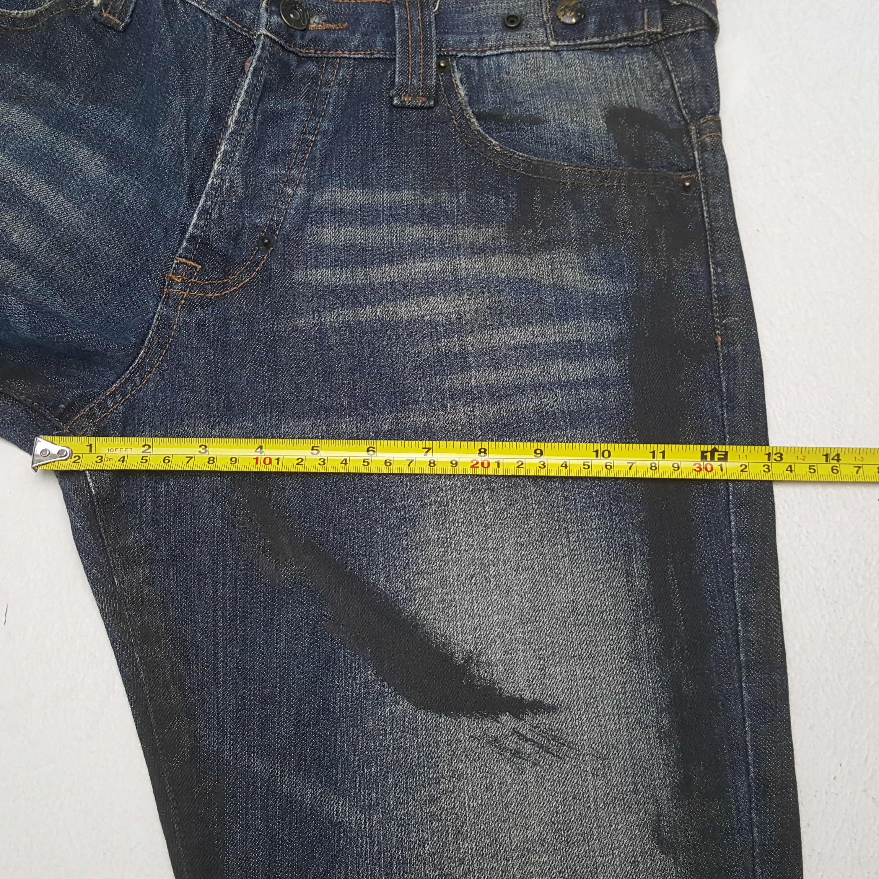 Prps Prps Streetwear Fashion Style Jeans C297N17 Size US 32 / EU 48 - 9 Thumbnail