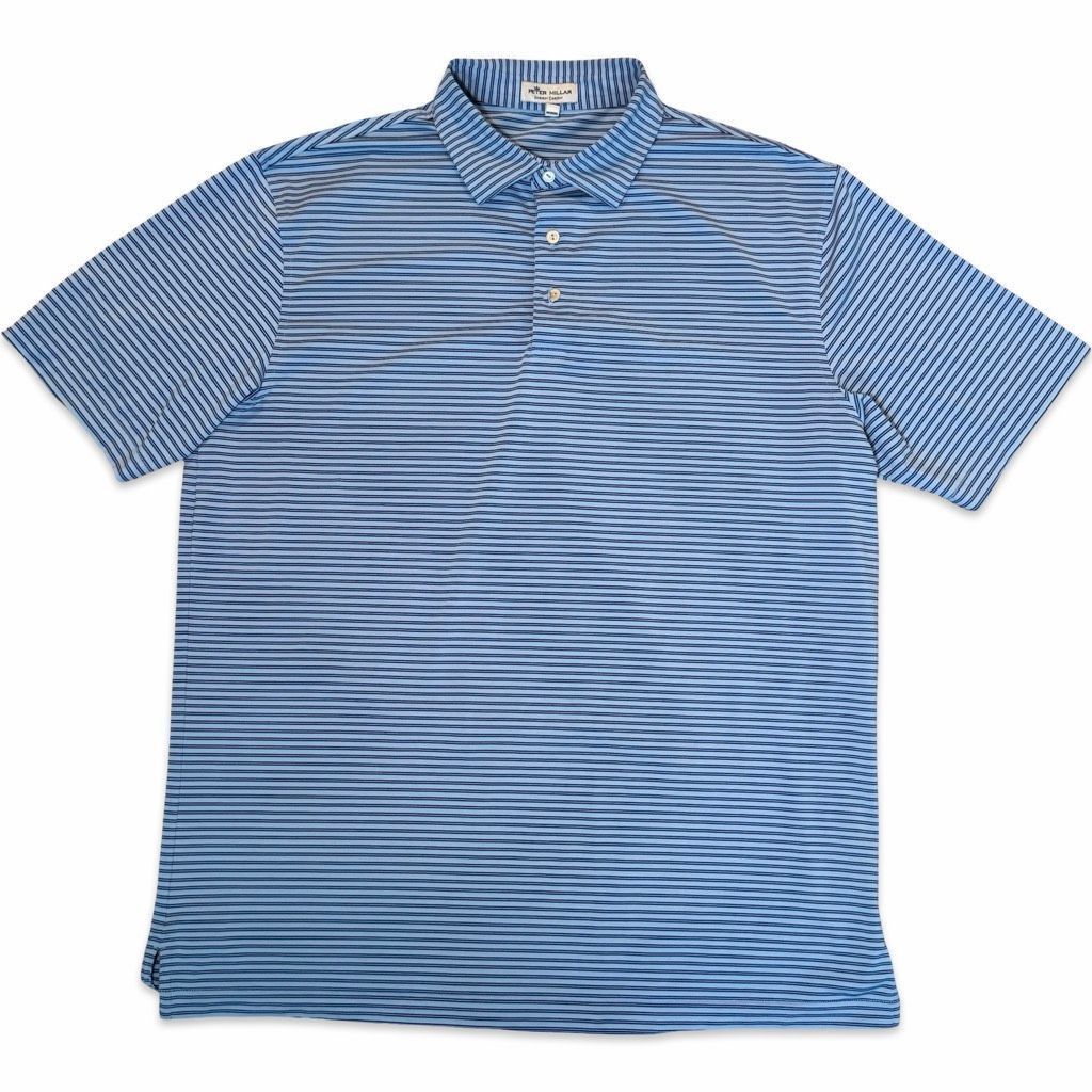 Peter Millar Peter Millar Summer Comfort Striped Performance Polo Shirt M Size US L / EU 52-54 / 3 - 2 Thumbnail