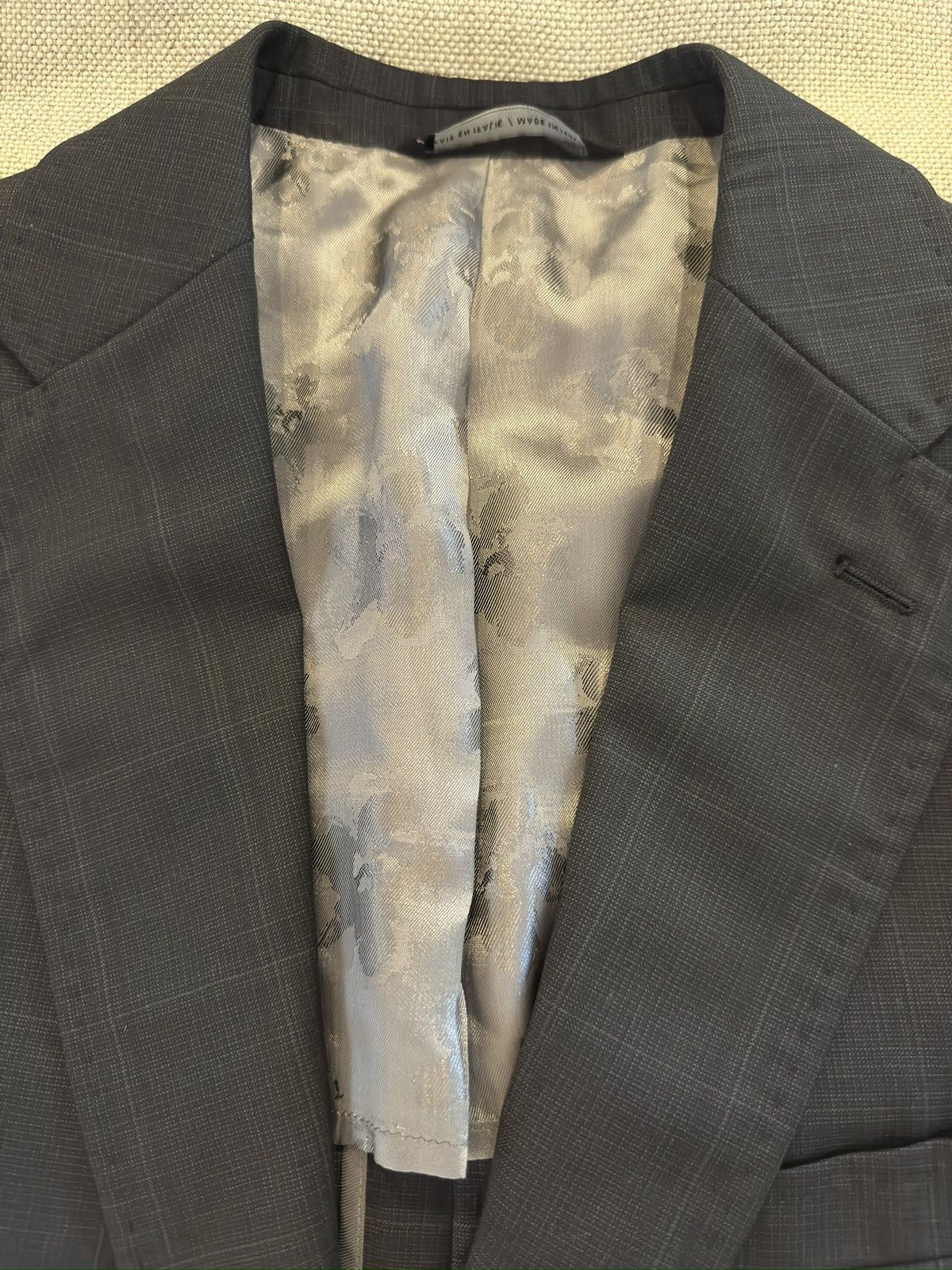 Ted Baker Ted Baker London Made in Italy Window Pane Check Jacket 42R Size 42R - 9 Thumbnail