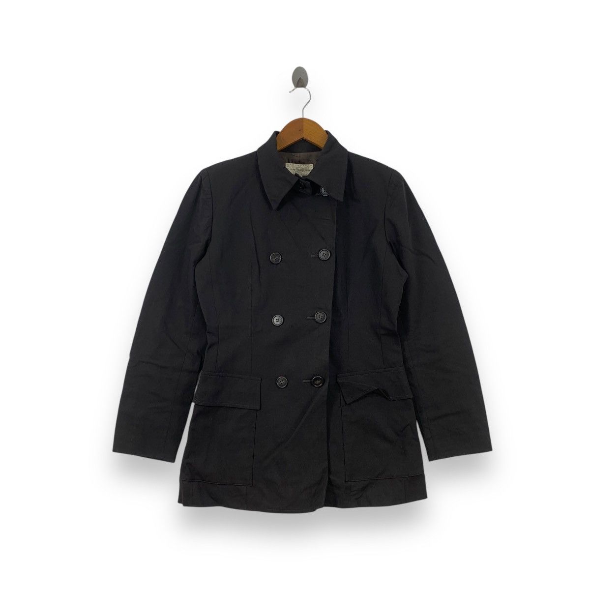Vintage Vintage ARMAND VENTILO PARIS Double Breasted Peacoat Size S / US 4 / IT 40 - 1 Thumbnail