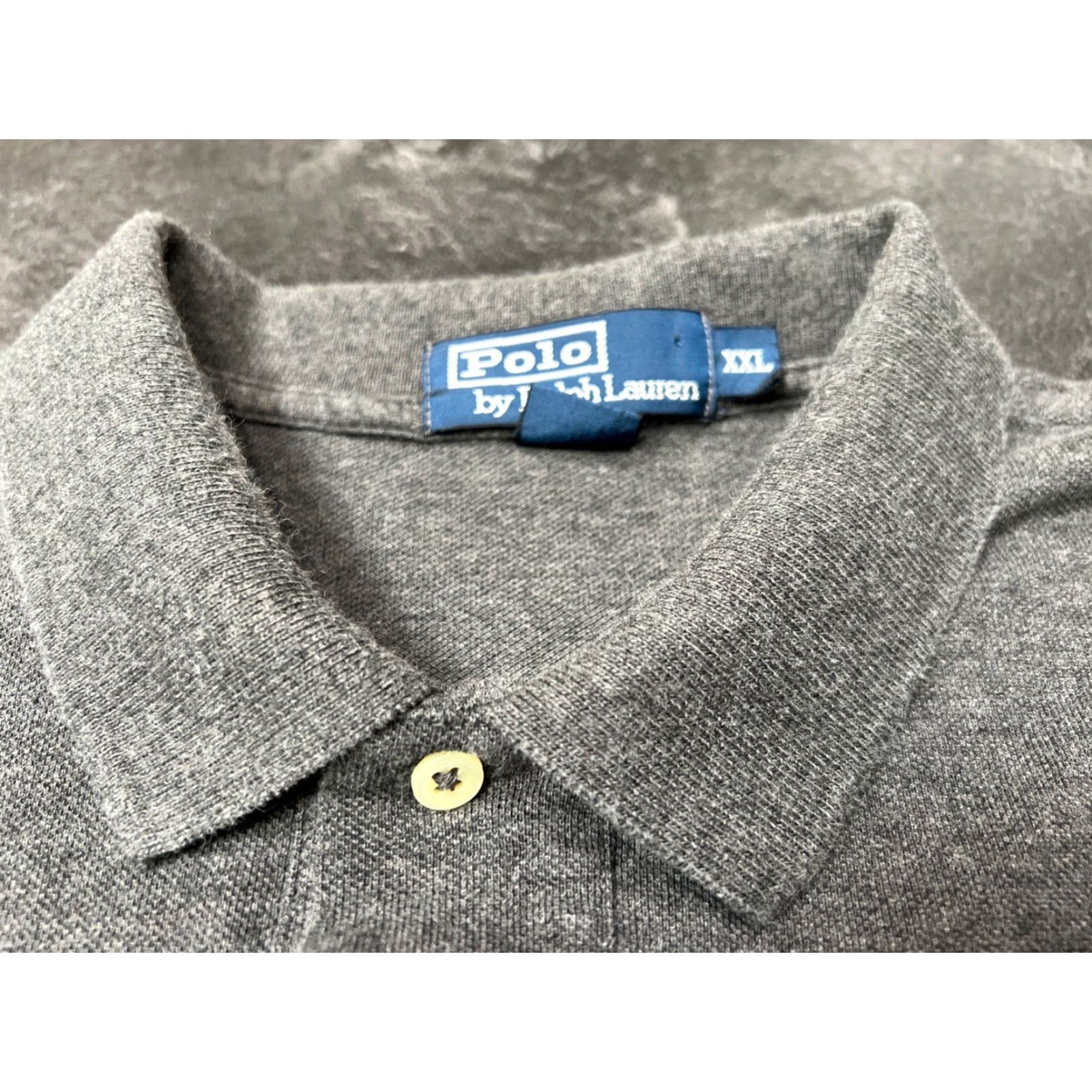 Polo Ralph Lauren POLO RALPH LAUREN Gray Golf Polo Shirt 2XL Custom Fit Casual Mens Size US XXL / EU 58 / 5 - 4 Thumbnail