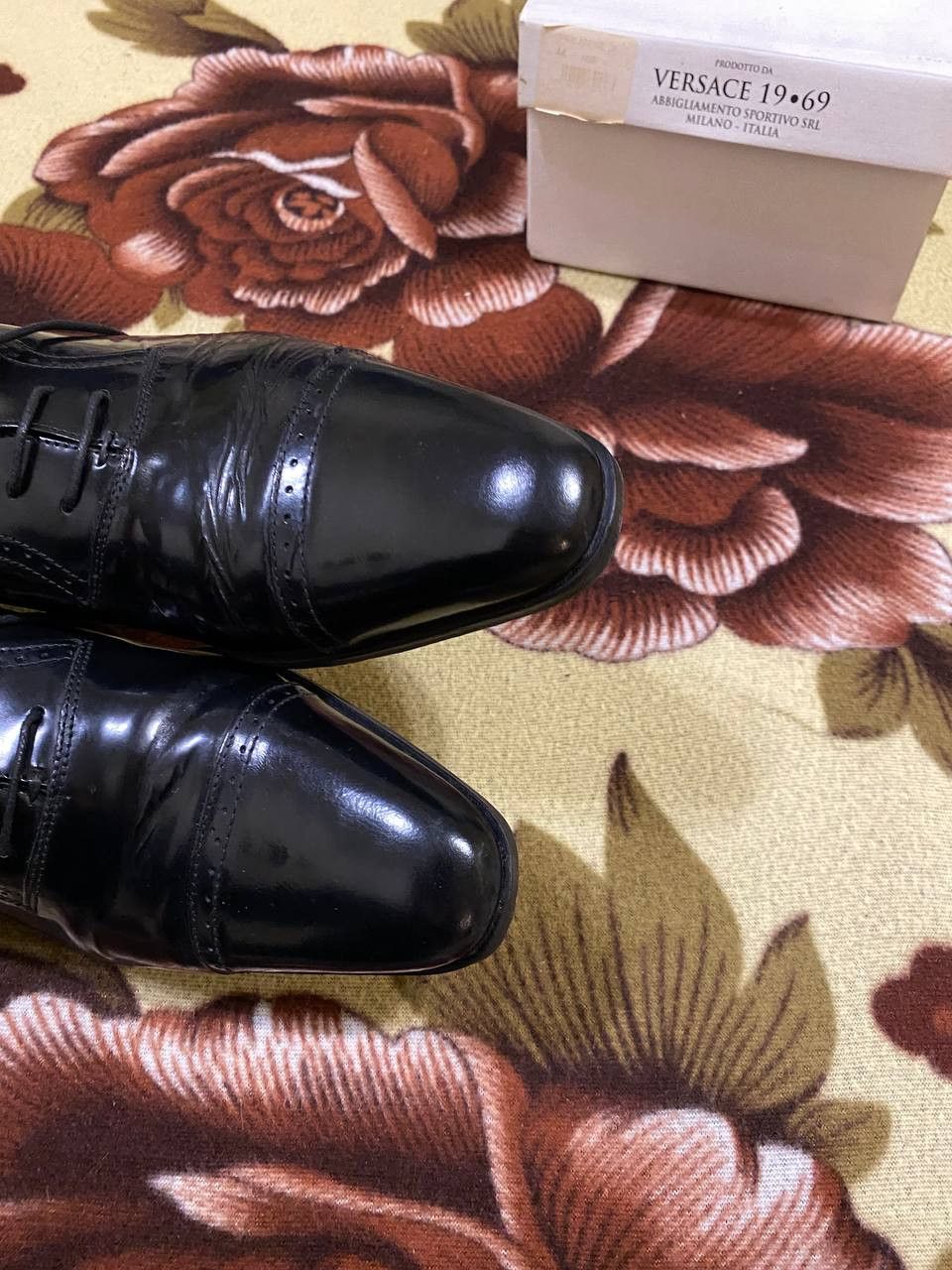 Versace Versace Collection Spazzolato Patent Leather Loafer Shoes Size US 11 / EU 44 - 6 Thumbnail