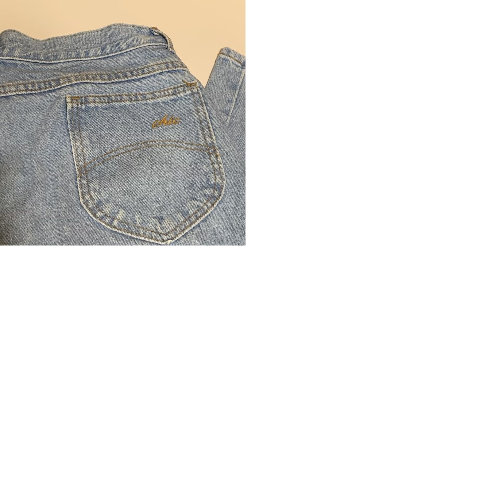 Vintage VINTAGE Chic Denim Mom Jeans 34x30 High Waisted Tapper Leg 80s 90s USA Womens Jeans Size 20 Plus Blue Size 42" / US 20 - 9 Thumbnail