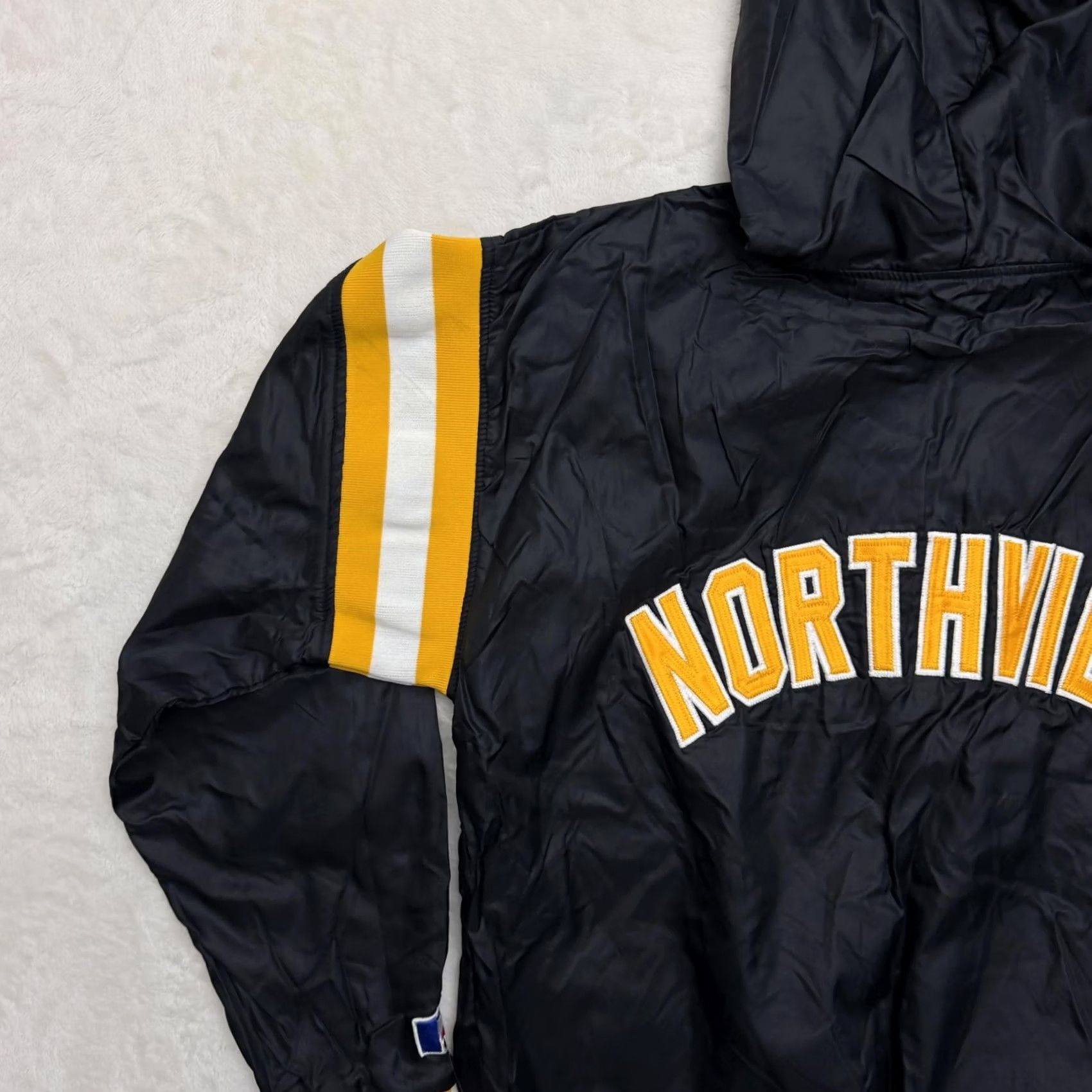 Russell Athletic VINTAGE Russell Northview Jacket Mens Large Hooded Windbreaker 1/2 Zip Size US L / EU 52-54 / 3 - 6 Thumbnail